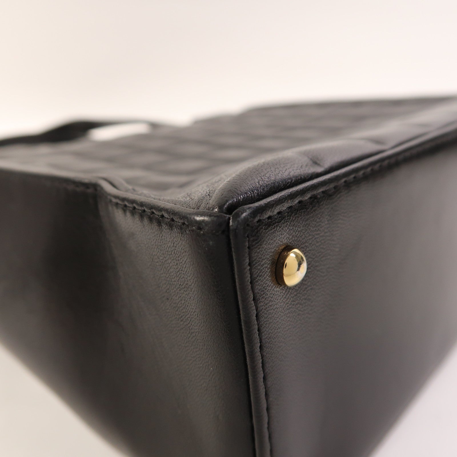 CHANEL 牛皮皮革Vintage Shoulder Bag金扣肩背袋