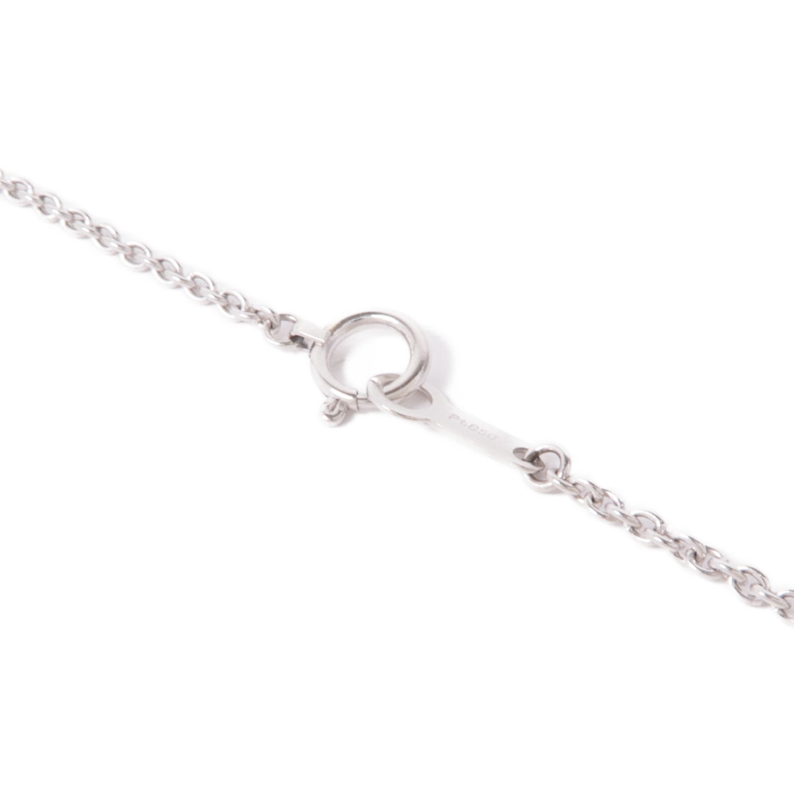 JEWELRY Ruby Diamond Necklace PT900 PT850 Platinum