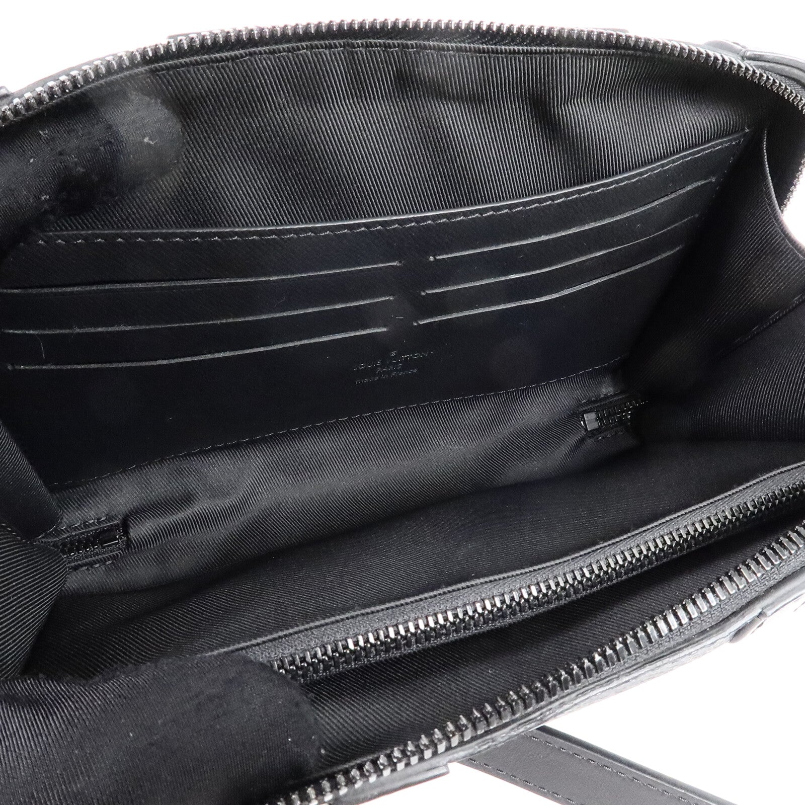 LOUIS VUITTON Monogram Eclipse Soft Trunk Wallet肩背袋