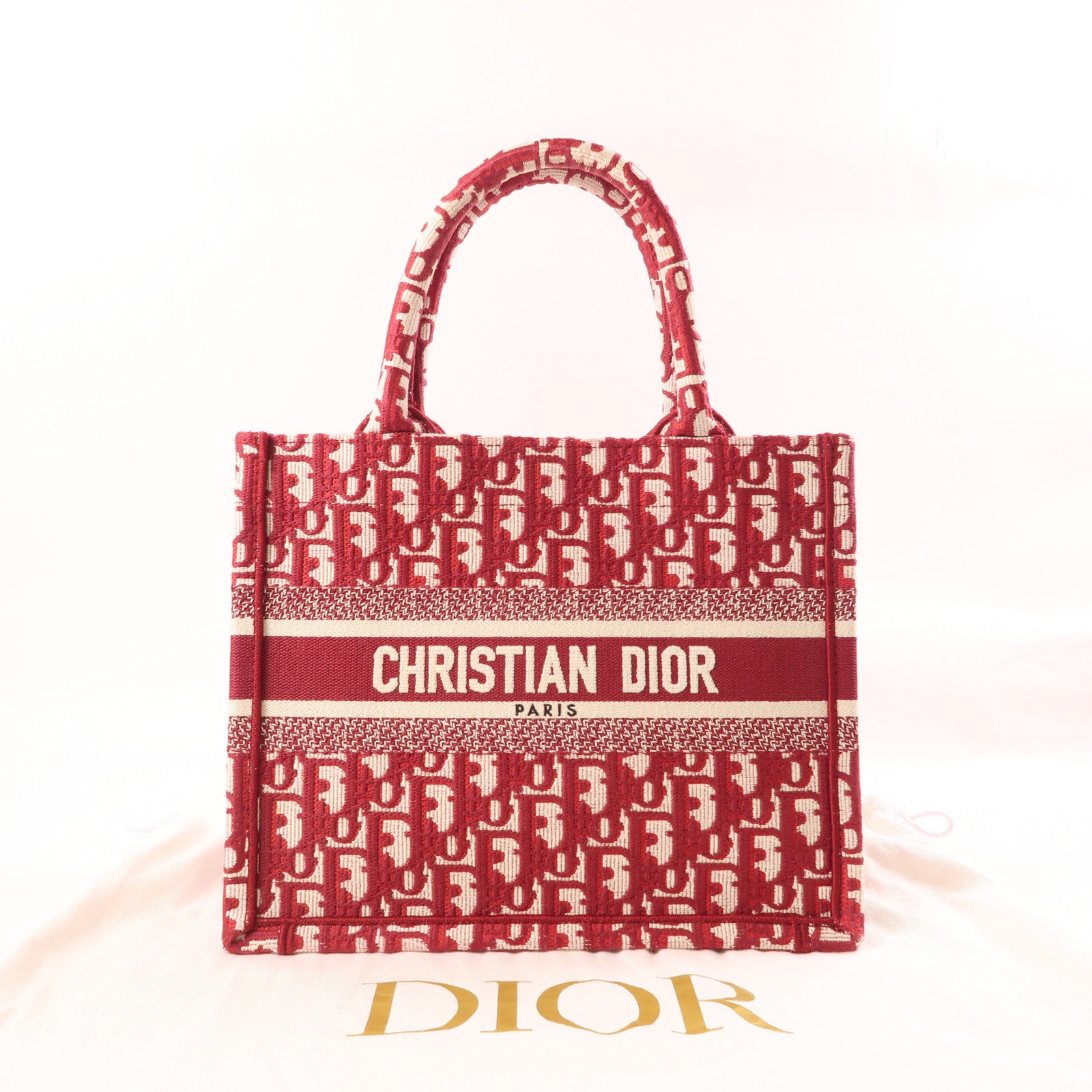 Dior 帆布Small Book Tote手挽袋