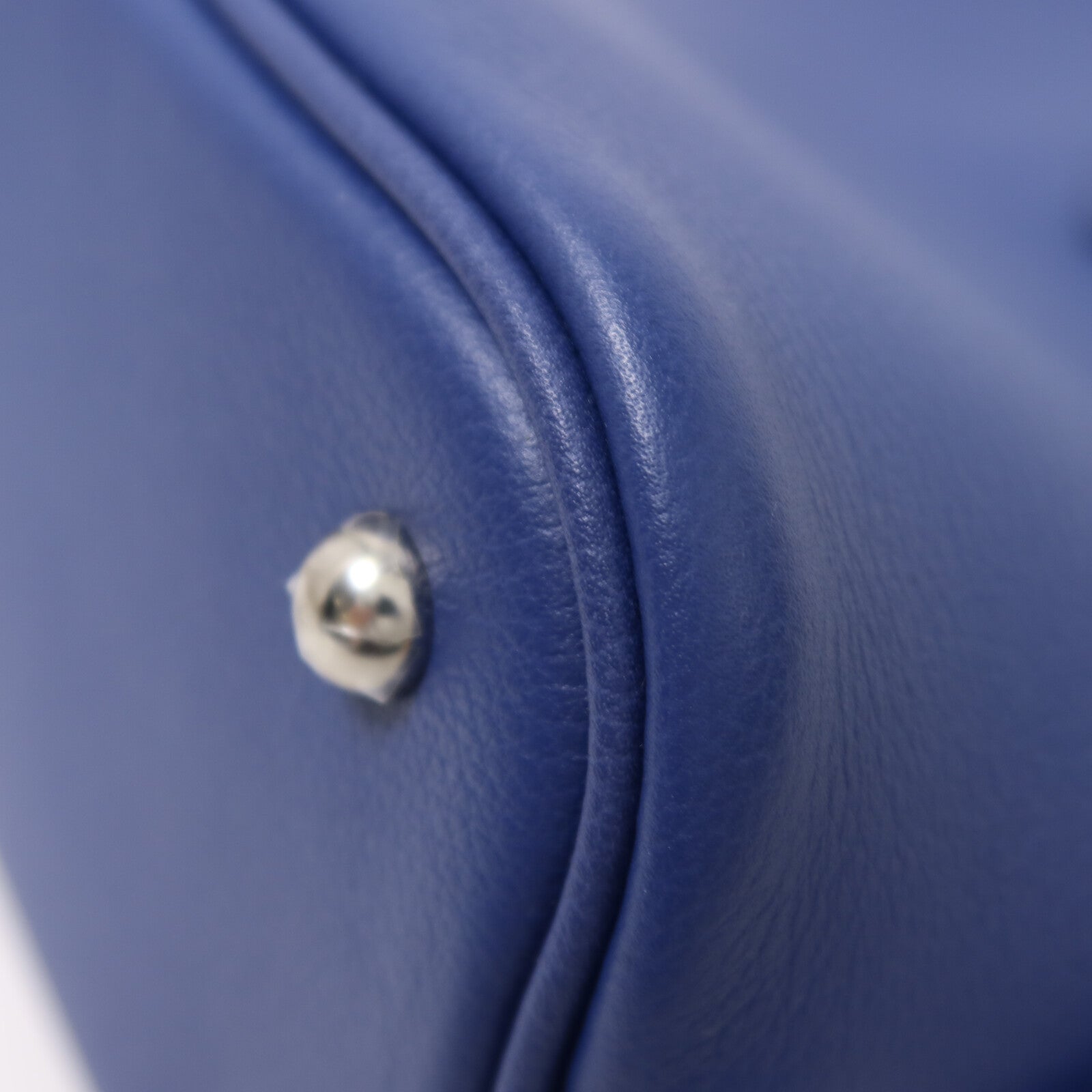 HERMES Evercolor皮革Bolide 25手挽肩背兩用袋Bleu Saphir/Cassis