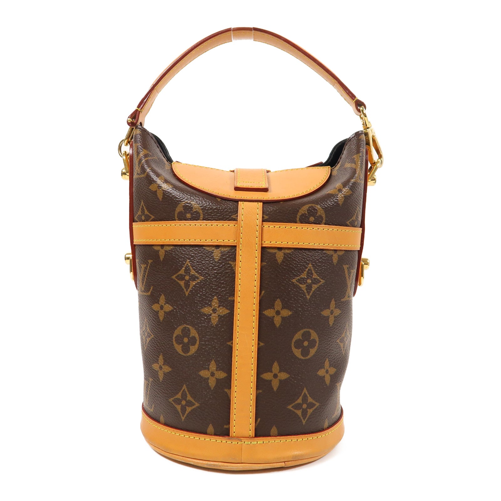 LOUIS VUITTON 【激減優惠】Monogram Duffle金扣手挽肩背兩用袋