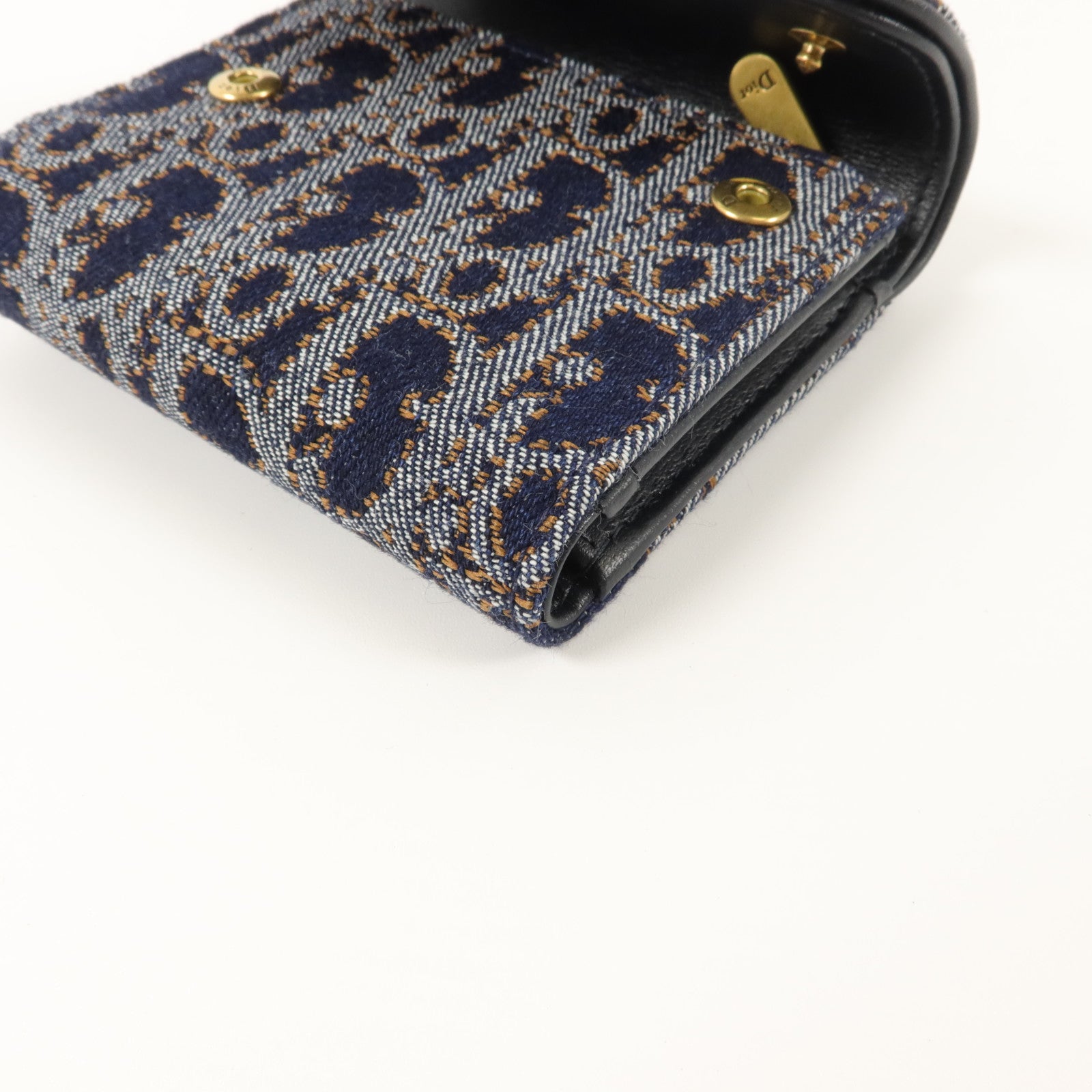 Dior 帆布Saddle Lotus Wallet錢包