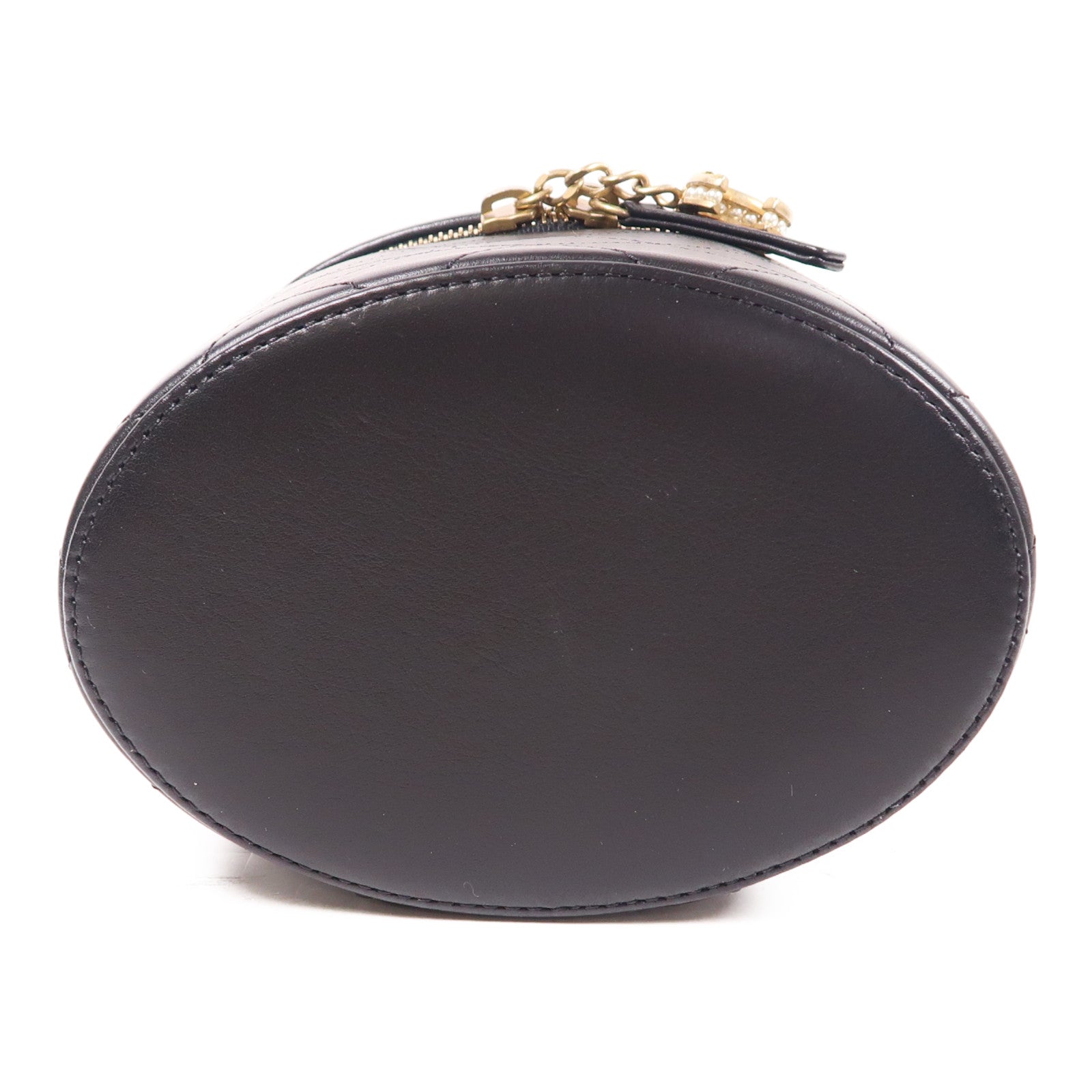 CHANEL 牛皮皮革Chain Shoulder Bag金扣鏈帶手挽肩背兩用袋