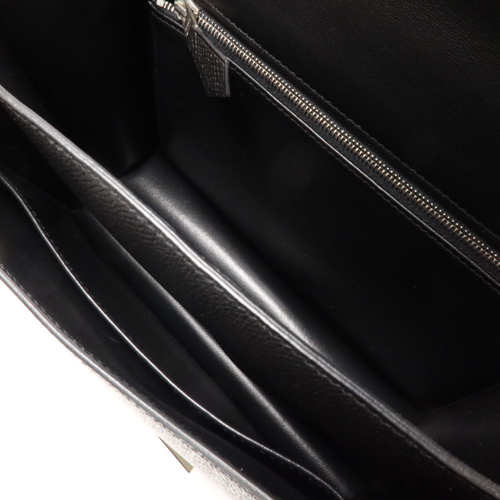 HERMES Epsom皮革皮革Constance 24肩背袋Noir