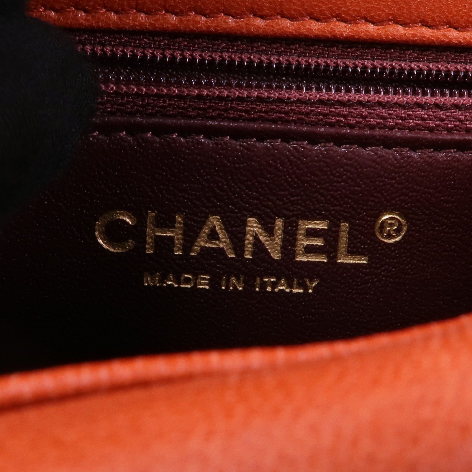 CHANEL 牛皮皮革Chain Shoulder Bag金扣鏈帶肩背袋