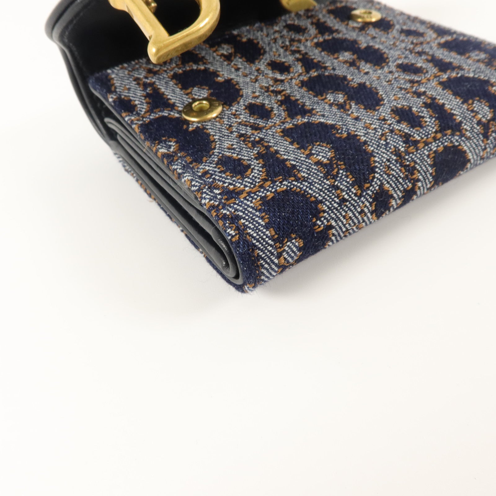 Dior 帆布Saddle Lotus Wallet錢包