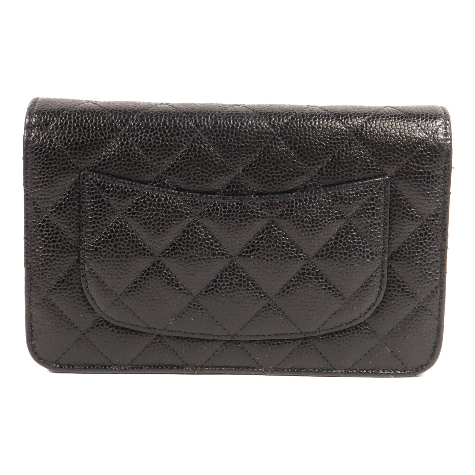 CHANEL 牛皮皮革WOC Wallet On Chain鏈帶肩背袋