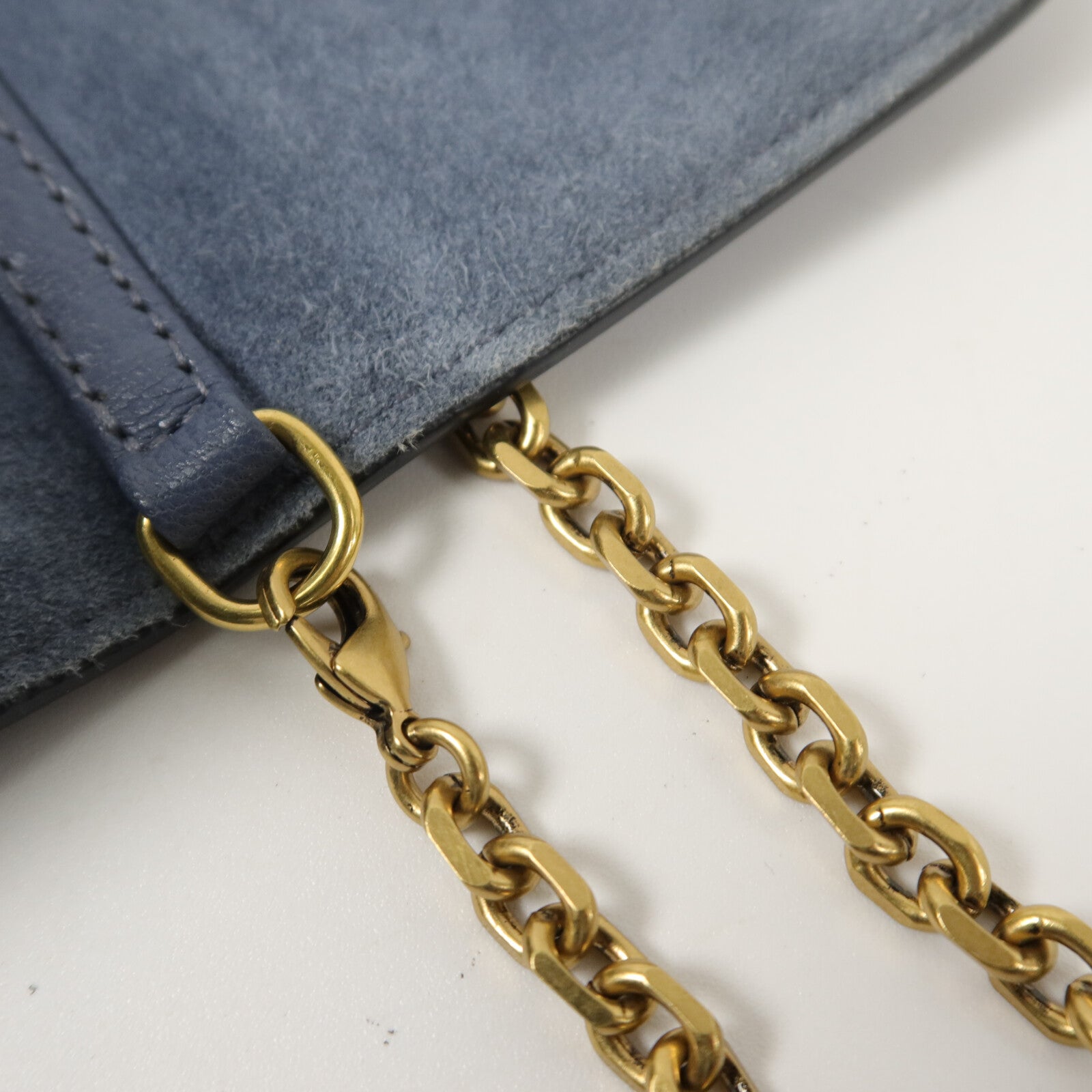 Dior 牛皮皮革Saddle Phone Bag鏈帶肩背袋