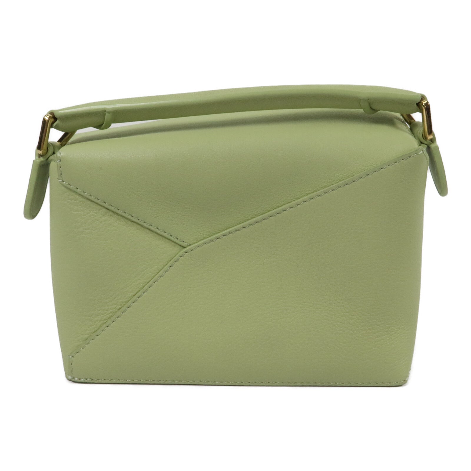 LOEWE 牛皮皮革Mini Puzzle Edge手挽肩背兩用袋