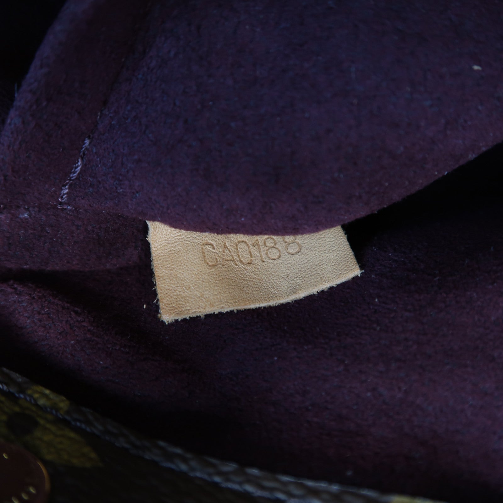 LOUIS VUITTON Monogram Montaigne BB金扣手挽肩背兩用袋啡色