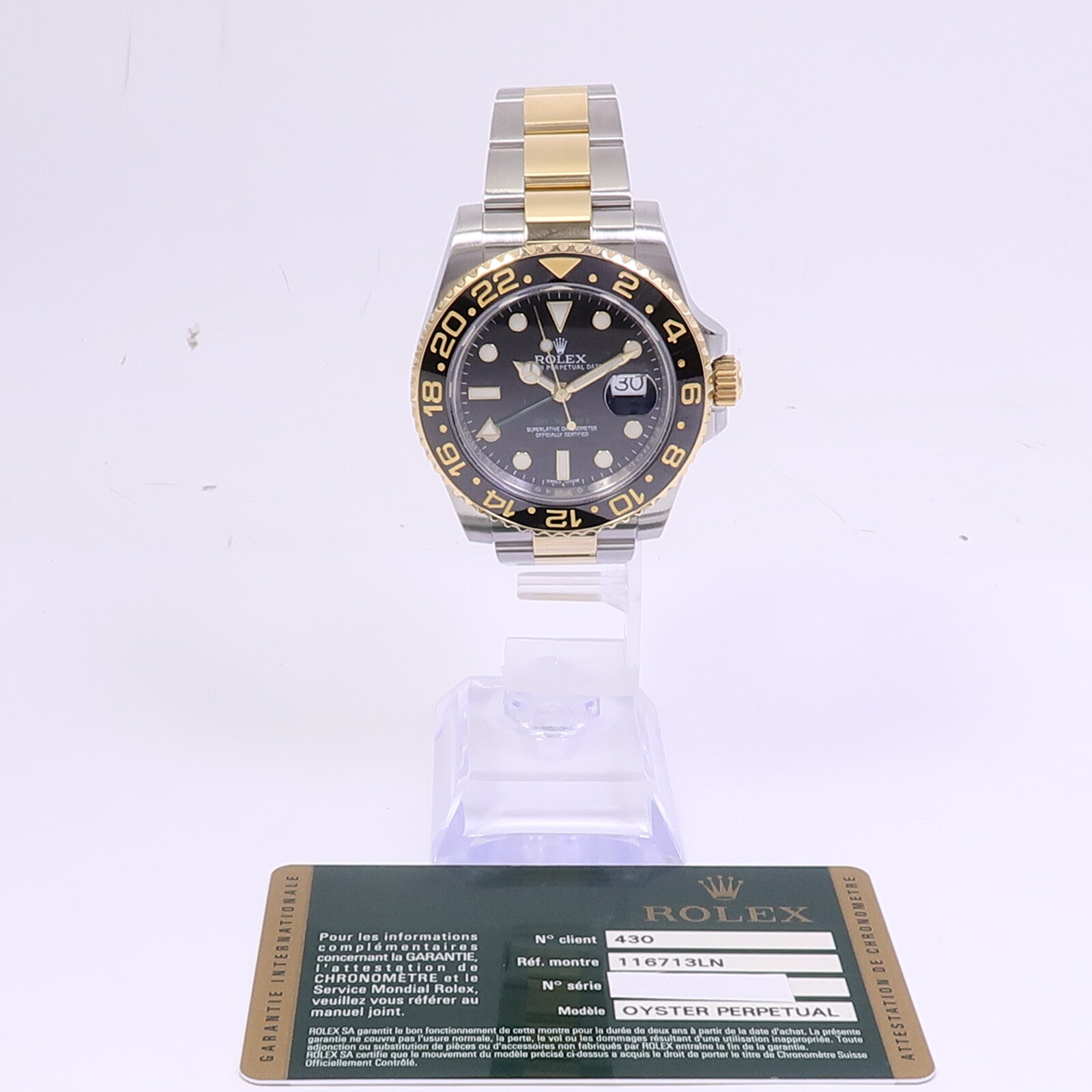 ROLEX GMT-Master II 116713LN