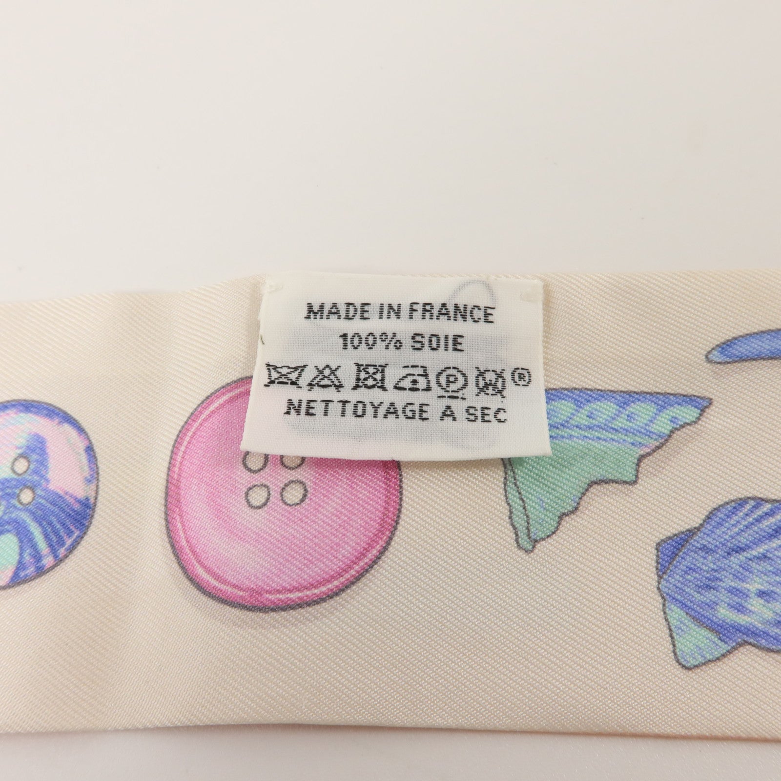 HERMES 絲質Twilly絲巾