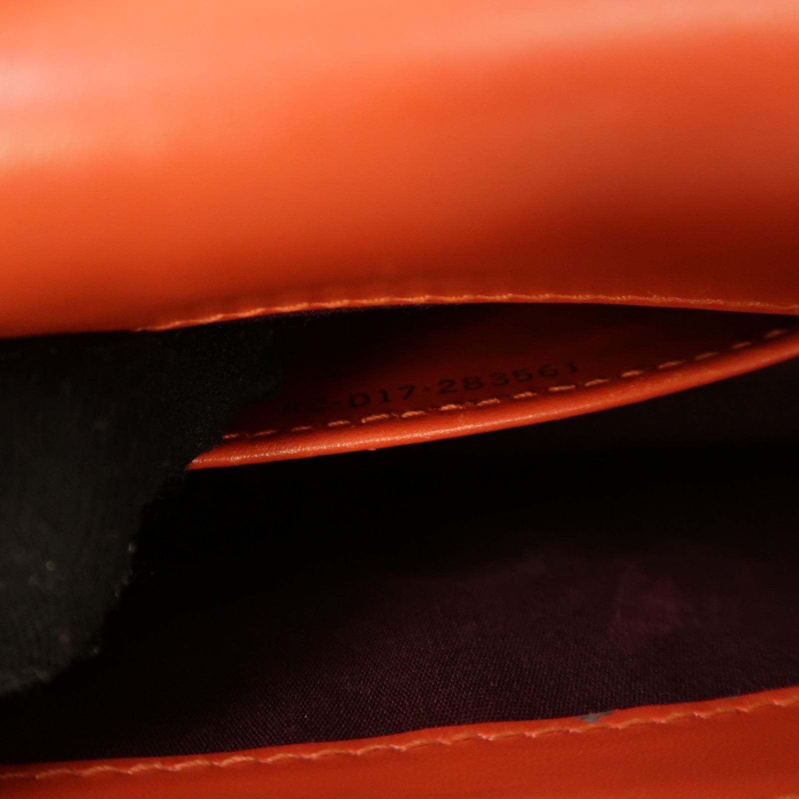 BVLGARI 牛皮皮革Chain Shoulder Bag金扣鏈帶肩背袋橙色