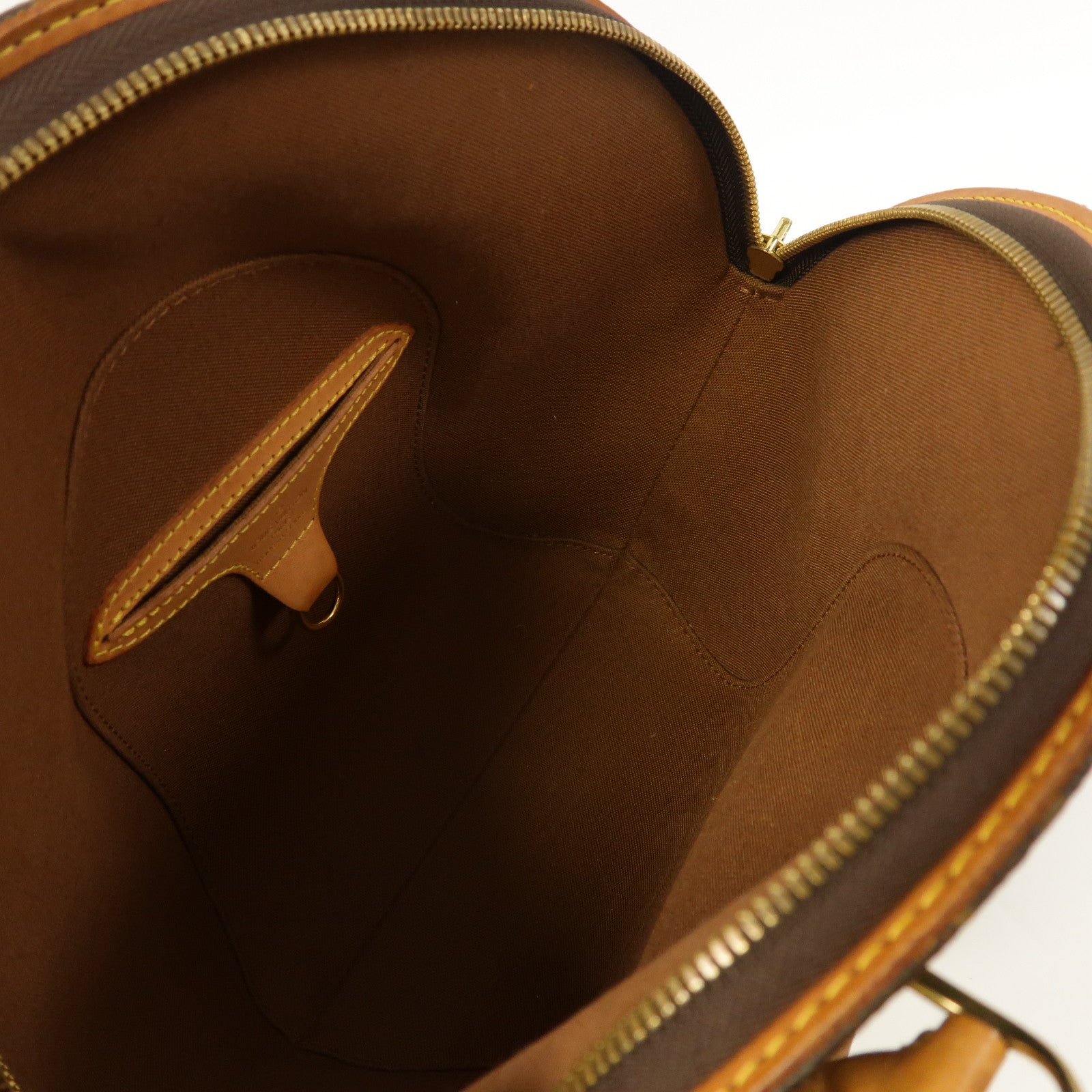 LOUIS VUITTON Monogram Elipse PM金扣手挽袋啡色