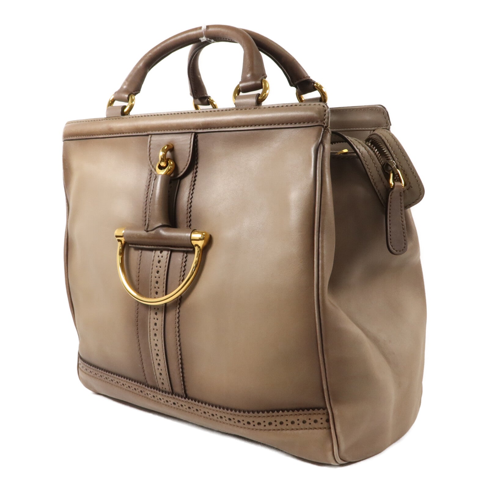 GUCCI 牛皮皮革Hand Bag手挽袋