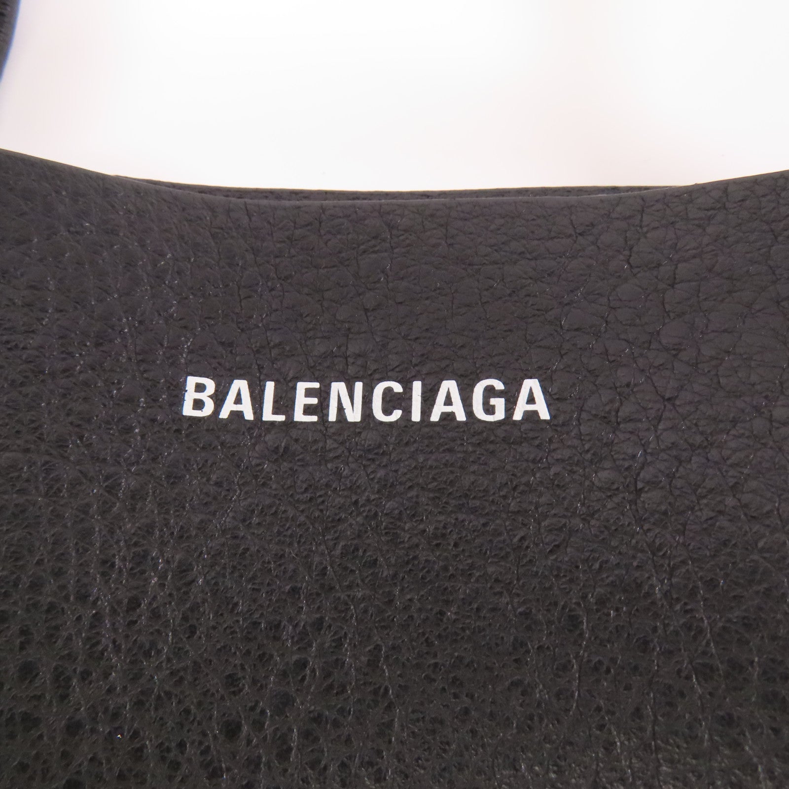 BALENCIAGA 牛皮皮革2 Way Shoulder銀扣手挽肩背兩用袋