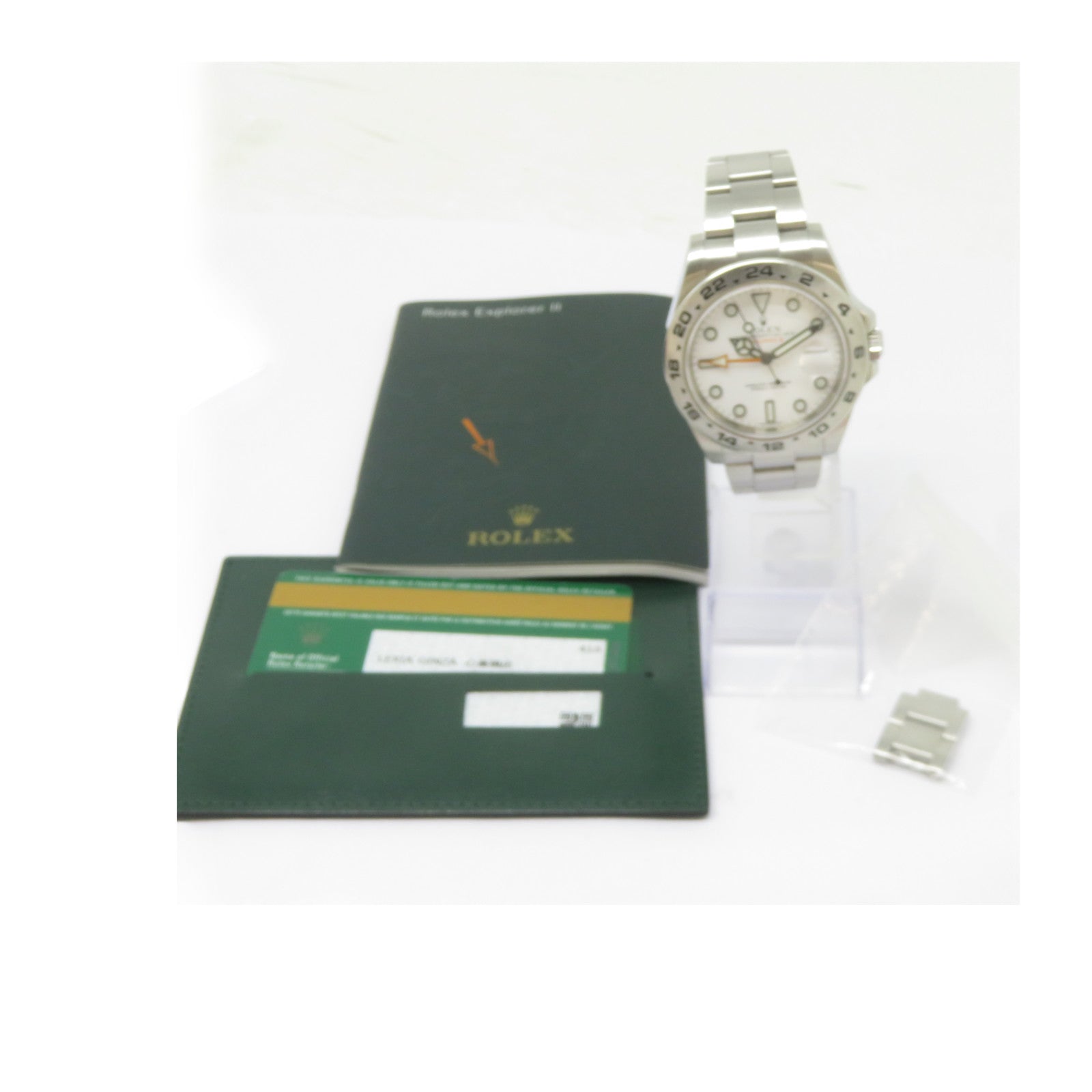 ROLEX ExplorerⅡ不鏽鋼手錶自動機芯白色