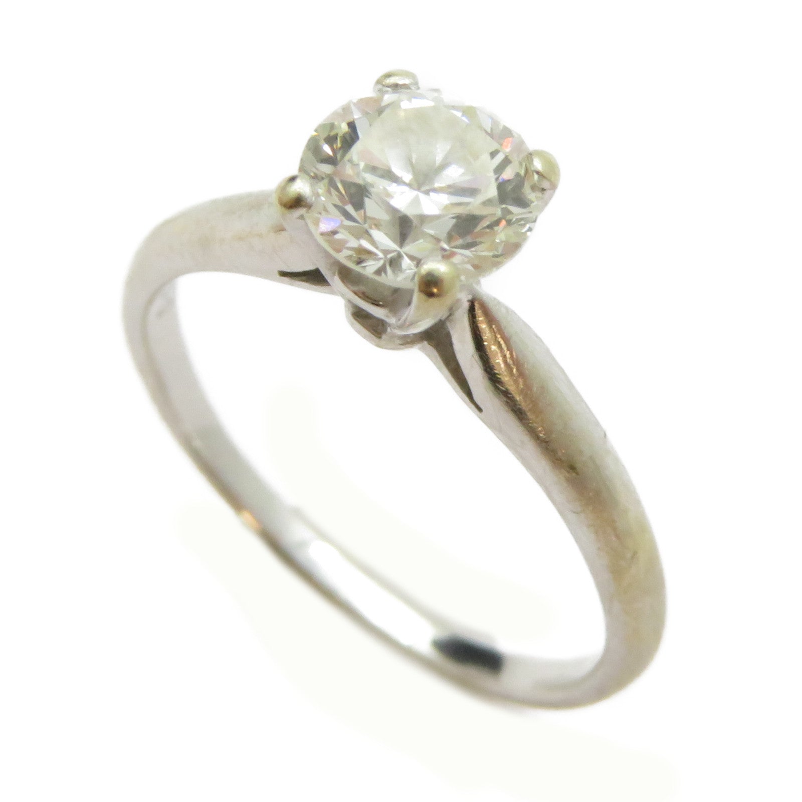 JEWELRY 18K白金Diamond Ring 0.91ct鑽石戒指US#6