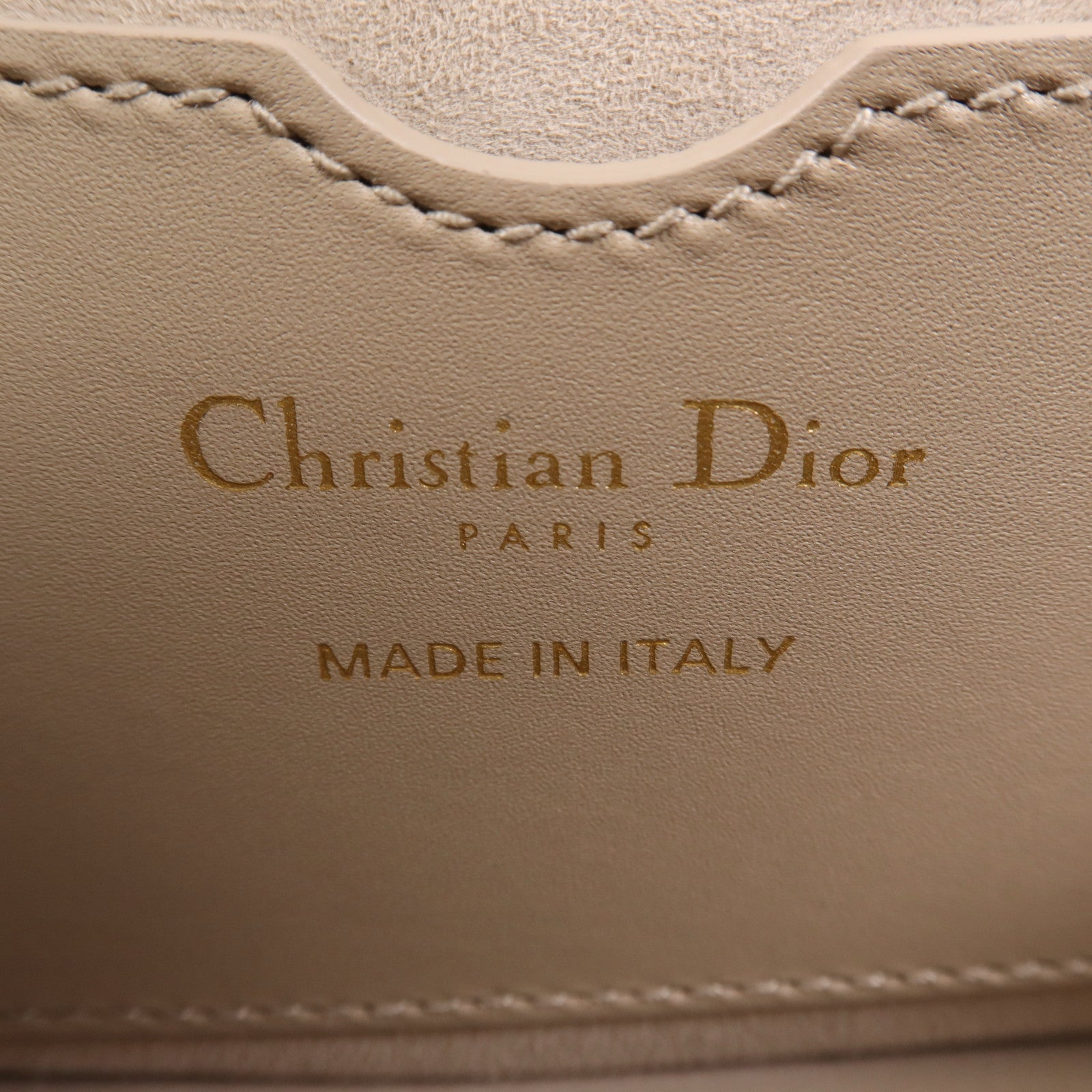 Dior 牛皮皮革Bobby East West金扣肩背袋