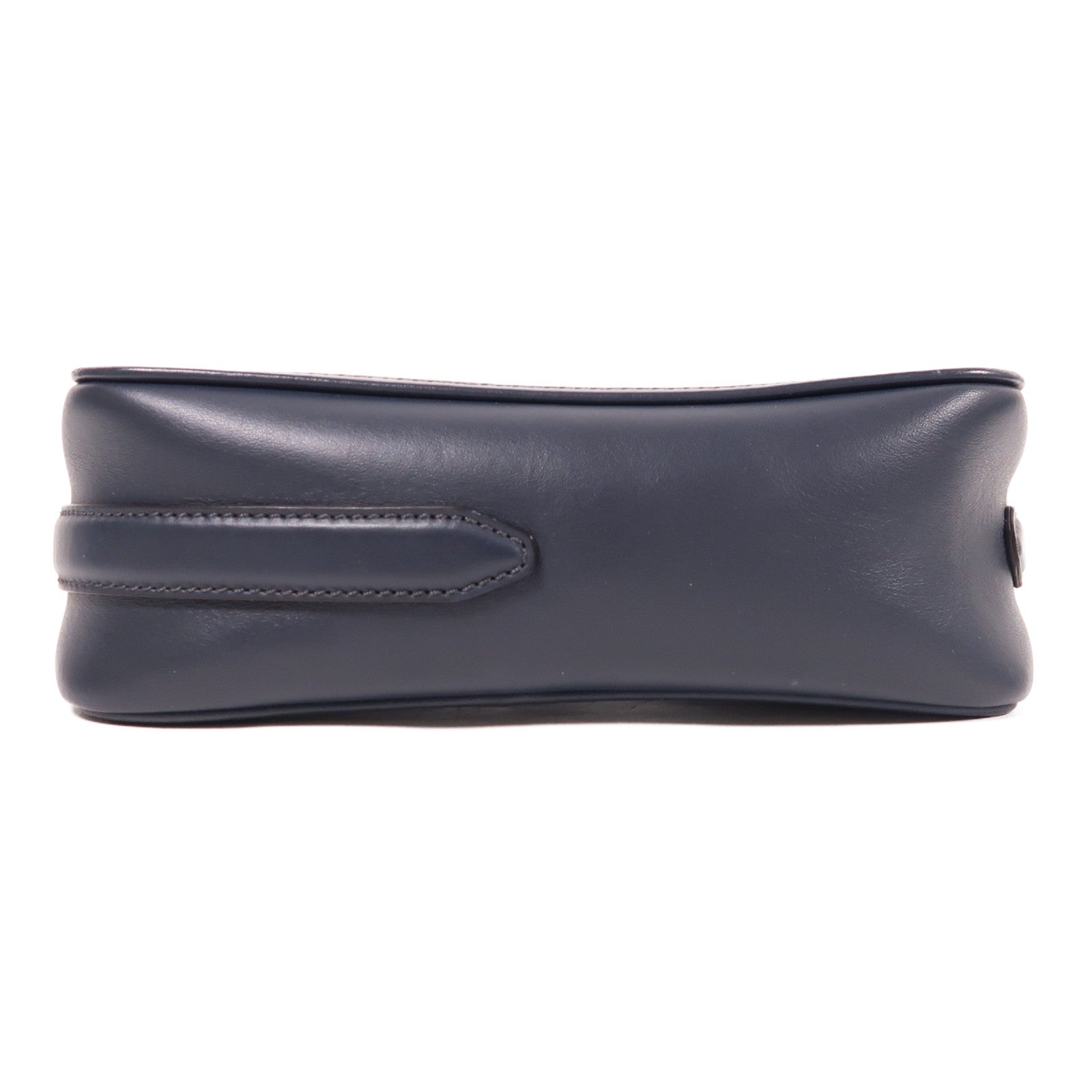 FENDI GHW Shoulder Bag 8BT287 Calfskin Leather Blue