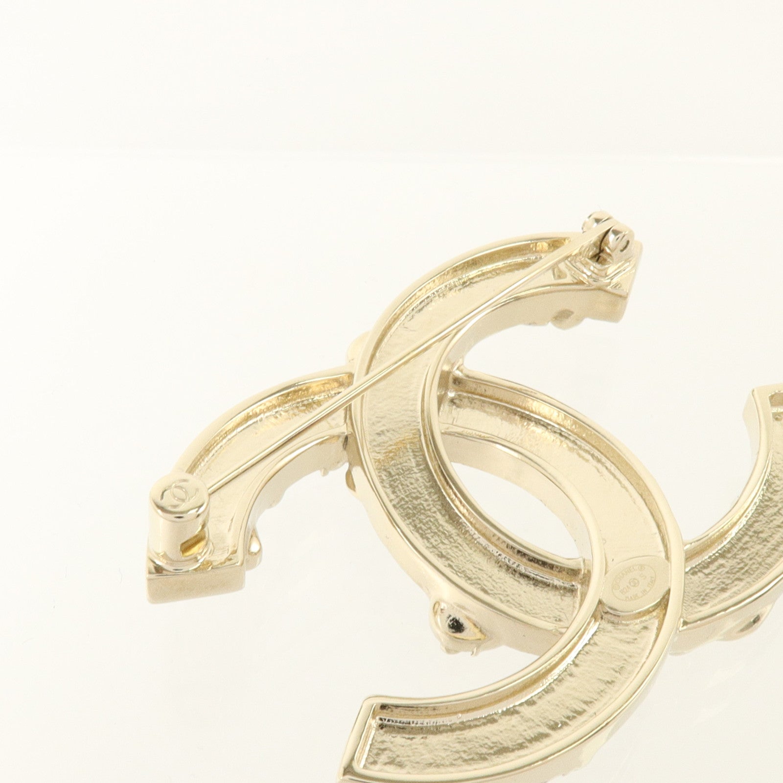 CHANEL 金屬/PVC Brooch胸針