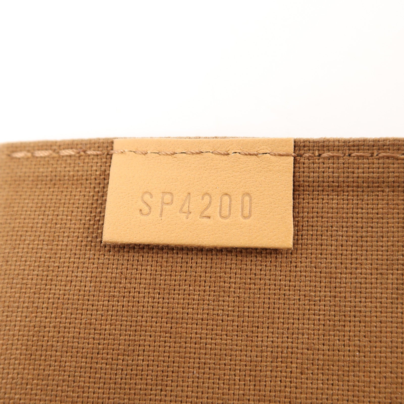 LOUIS VUITTON Monogram Petit Sac Plat金扣手挽肩背兩用袋棕色