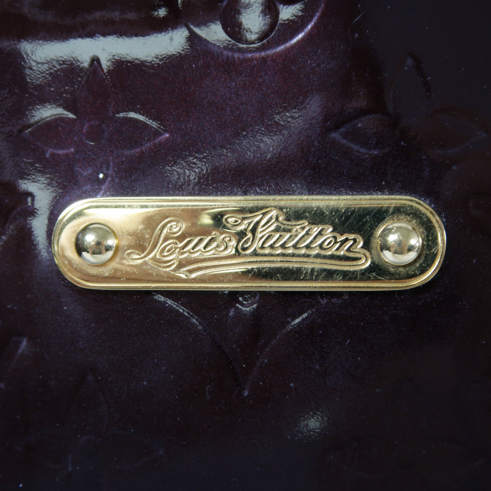 LOUIS VUITTON LV GHW Bellevue GM Shoulder Bag M93589 Monogram Vernis Red