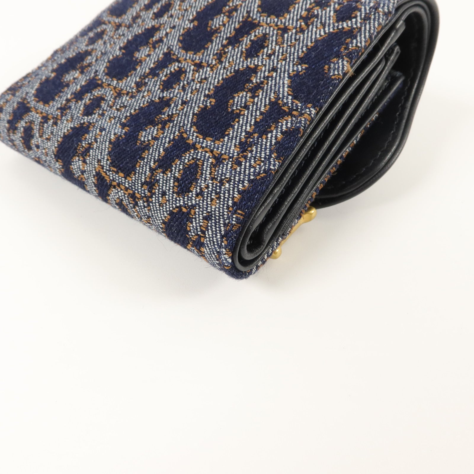 Dior 帆布Saddle Lotus Wallet錢包