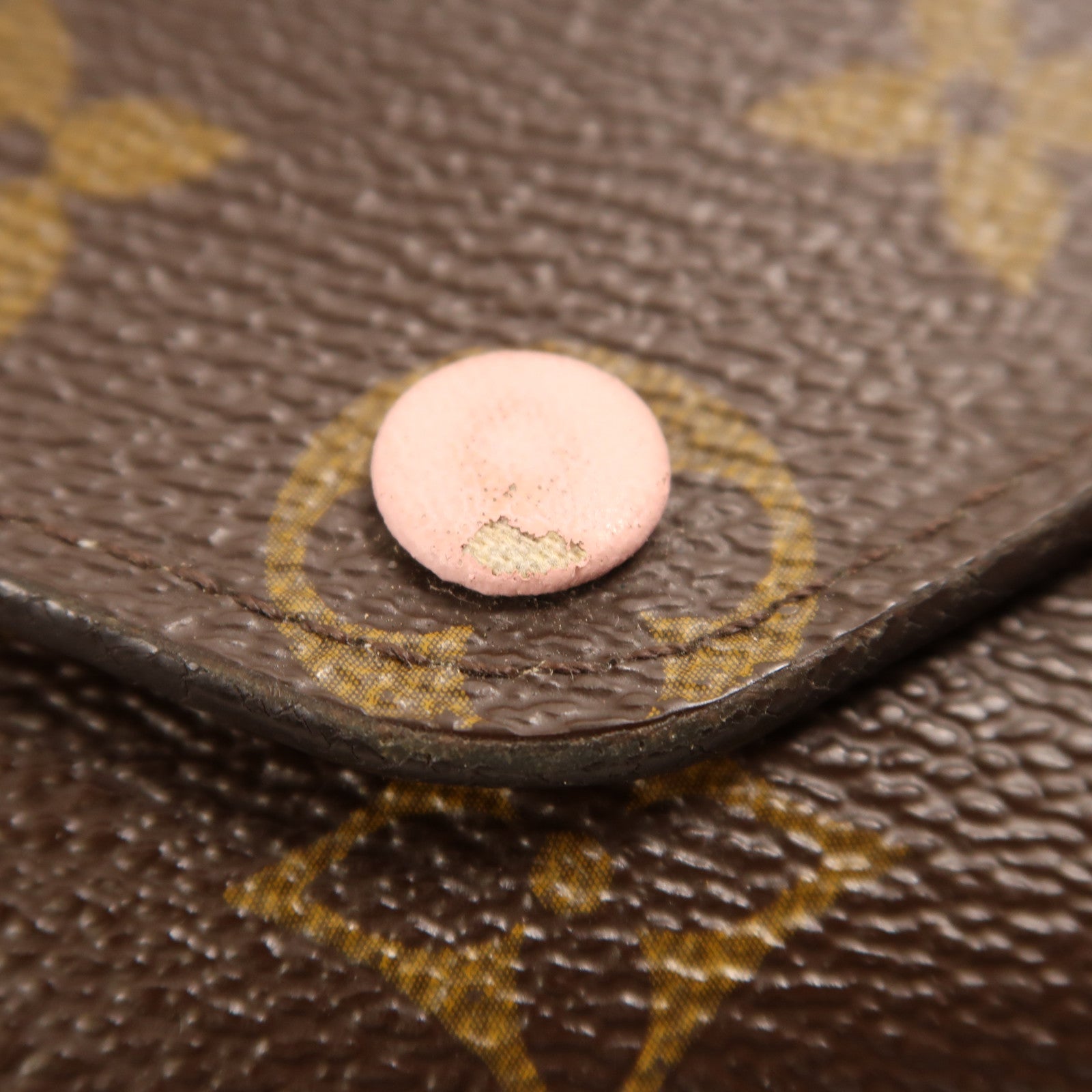 LOUIS VUITTON Monogram Portefeuille Josephine金扣長錢包