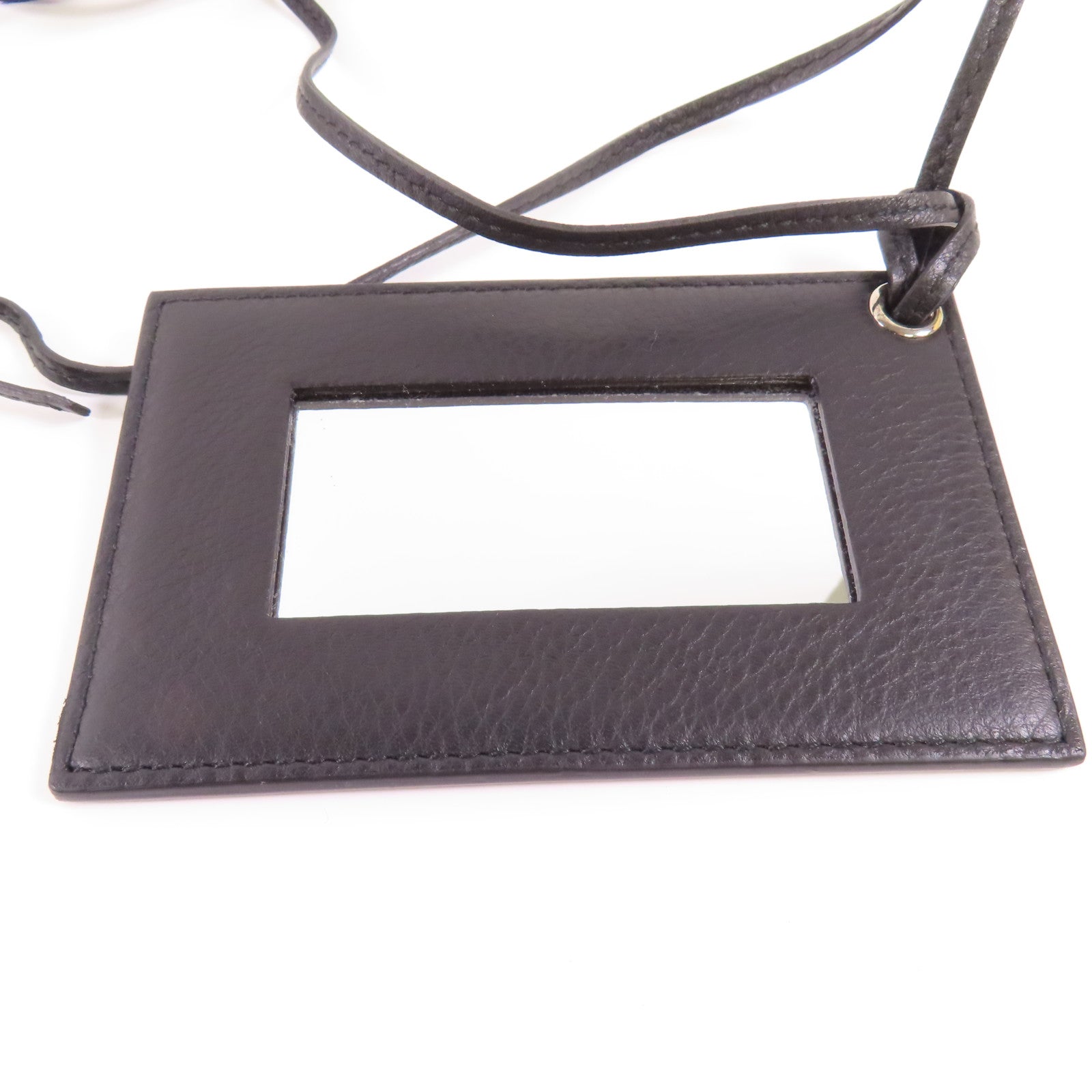 BALENCIAGA 牛皮皮革2 Way Shoulder銀扣手挽肩背兩用袋