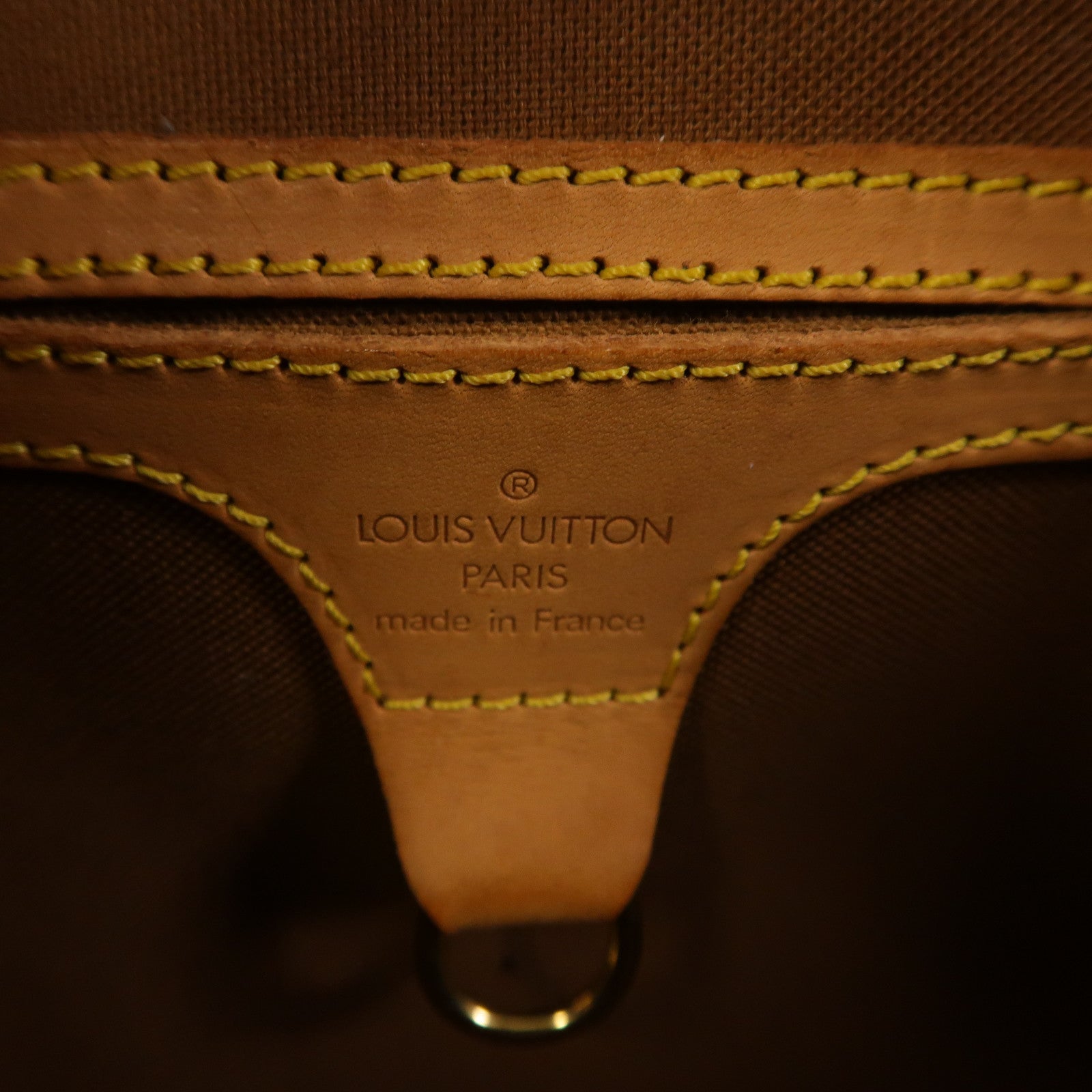 LOUIS VUITTON Monogram Elipse PM金扣手挽袋啡色