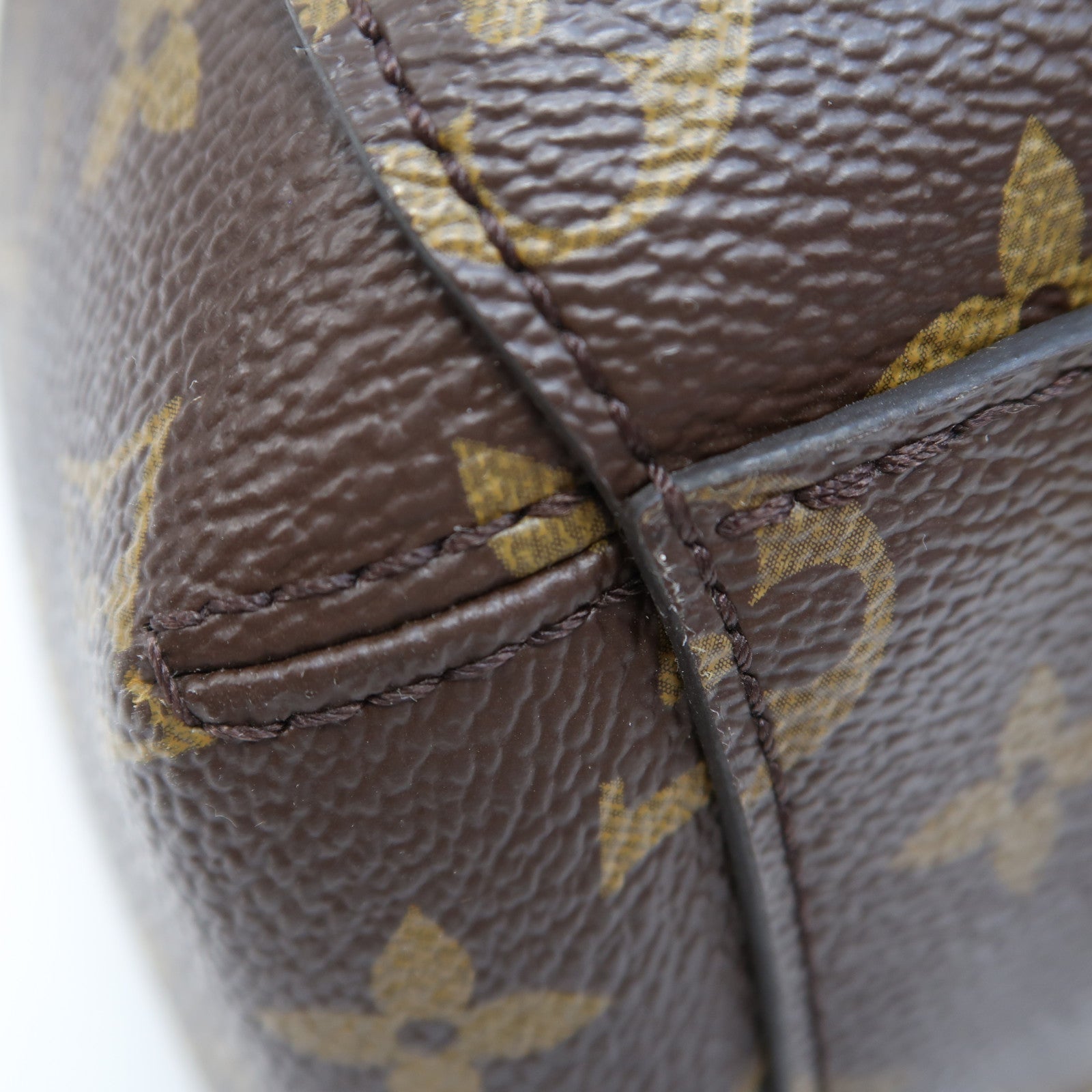LOUIS VUITTON Monogram Montaigne BB金扣手挽肩背兩用袋啡色