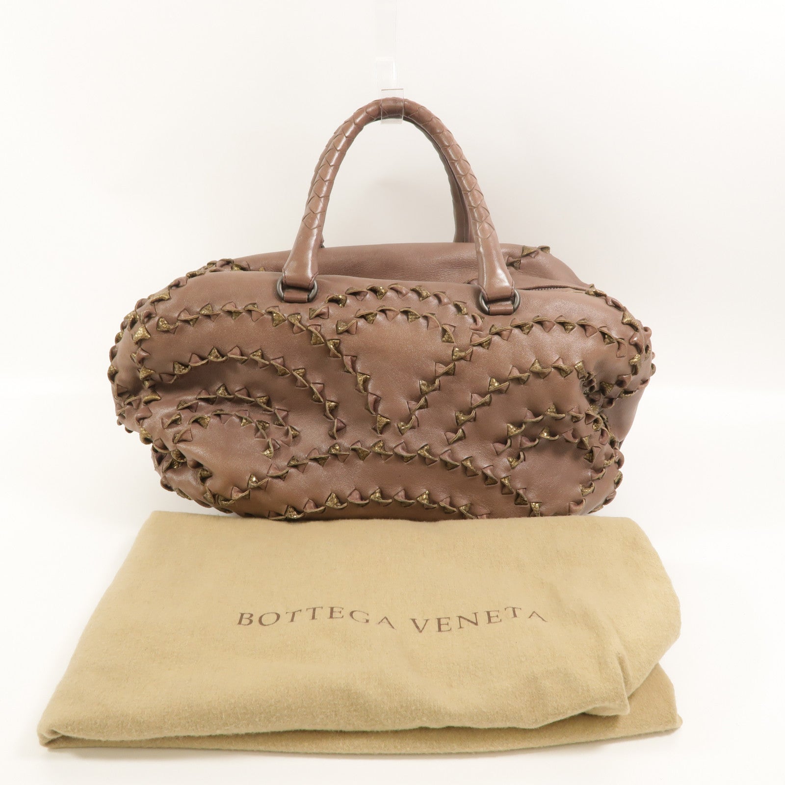 BOTTEGA VENETA 牛皮皮革Hand Bag手挽袋