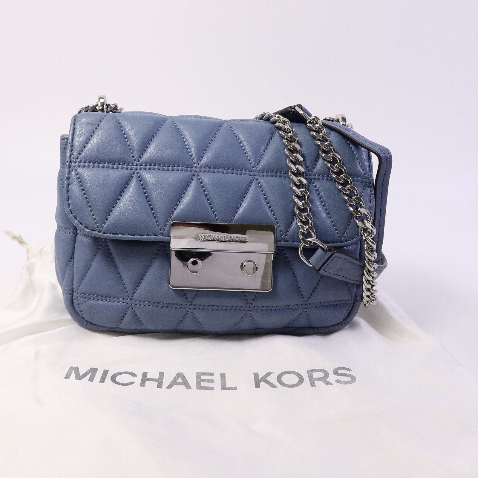 Michael Kors 羊皮皮革Shoulder Bag鏈帶肩背袋