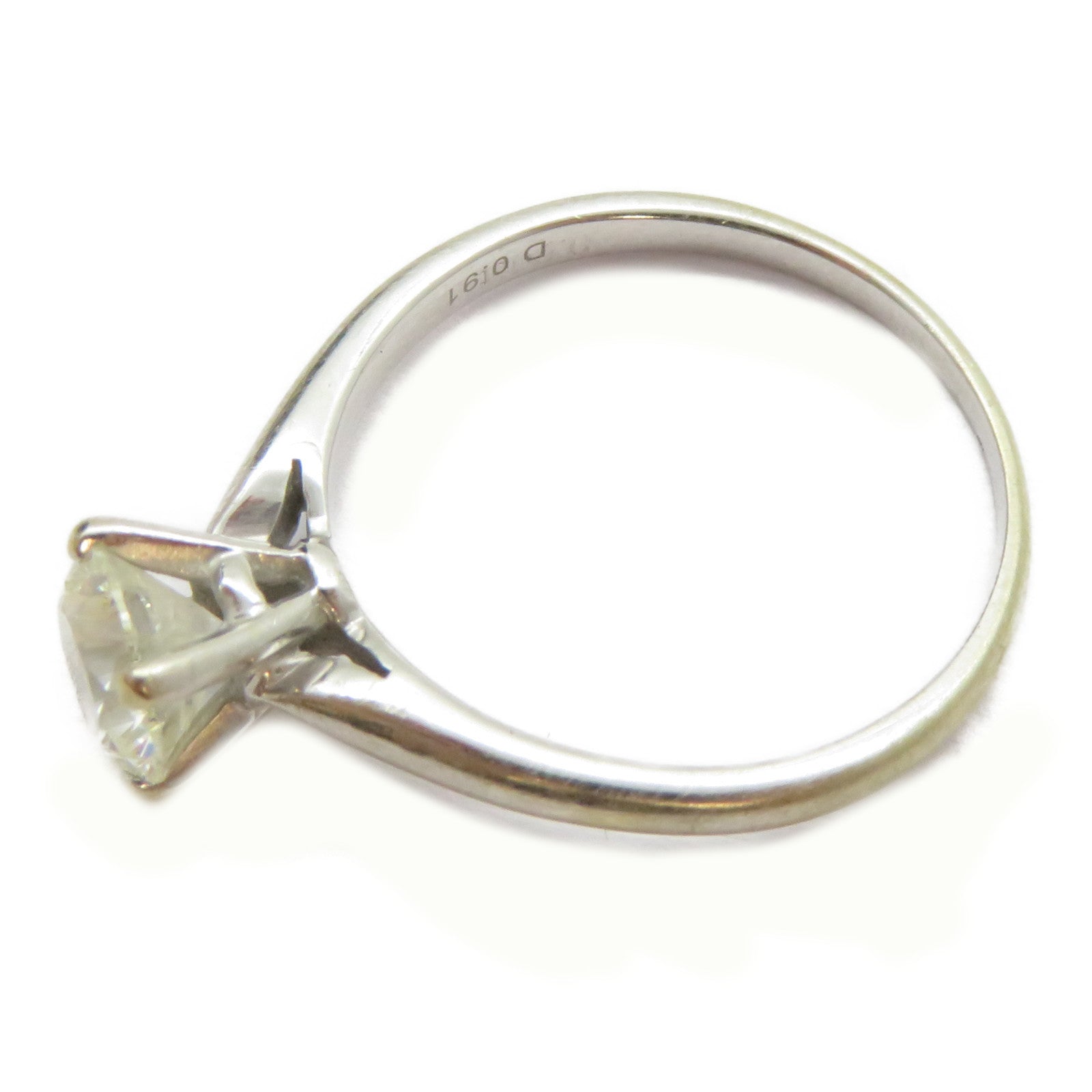 JEWELRY 18K白金Diamond Ring 0.91ct鑽石戒指US#6