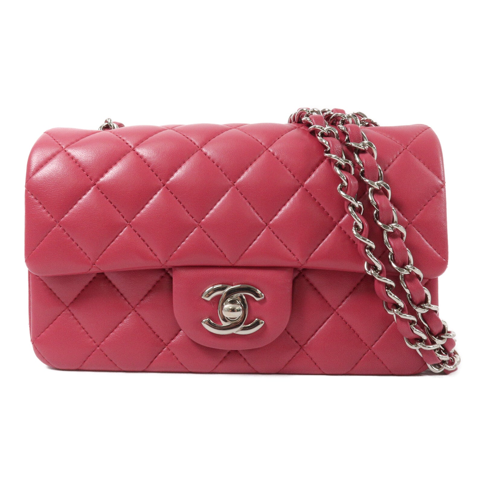 CHANEL 羊皮皮革Classic 20鏈帶肩背袋