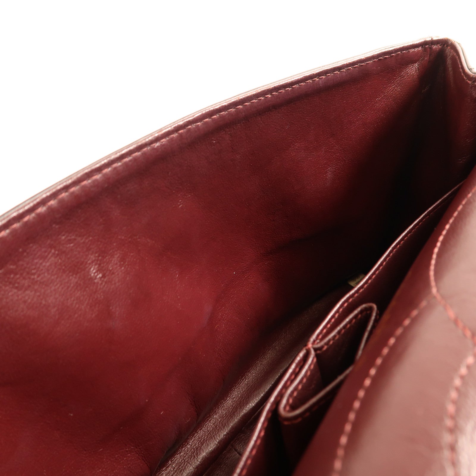 CHANEL 牛皮皮革2.55金扣鏈帶肩背袋黑色