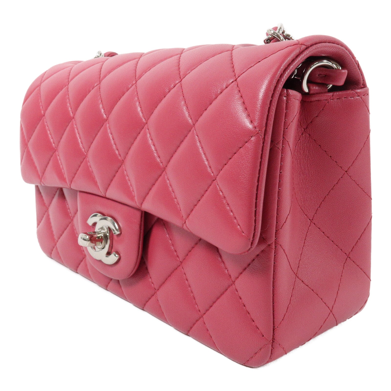 CHANEL 羊皮皮革Classic 20鏈帶肩背袋