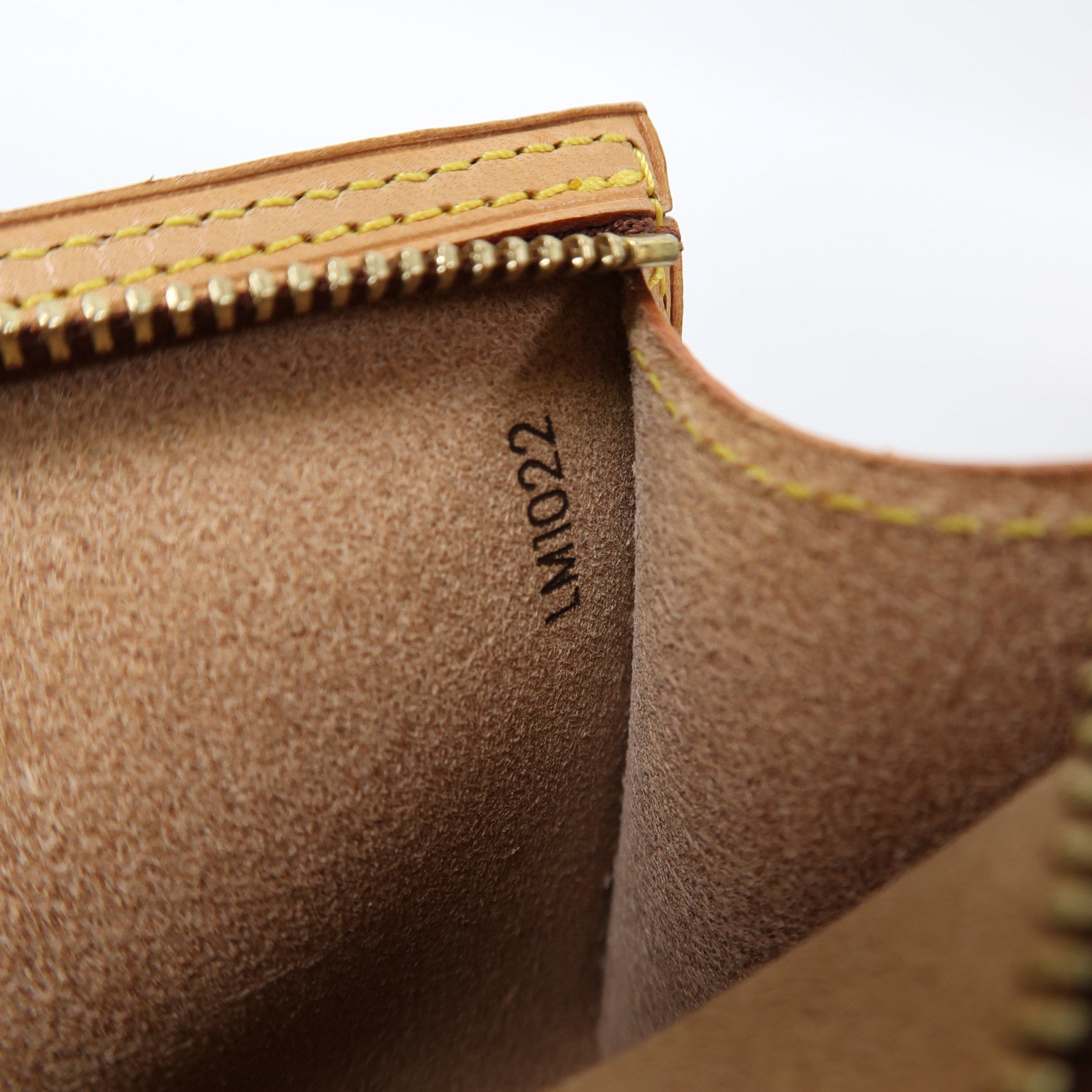 LOUIS VUITTON Monogram Vinyl Cabas Ambre PM金扣肩背袋啡色