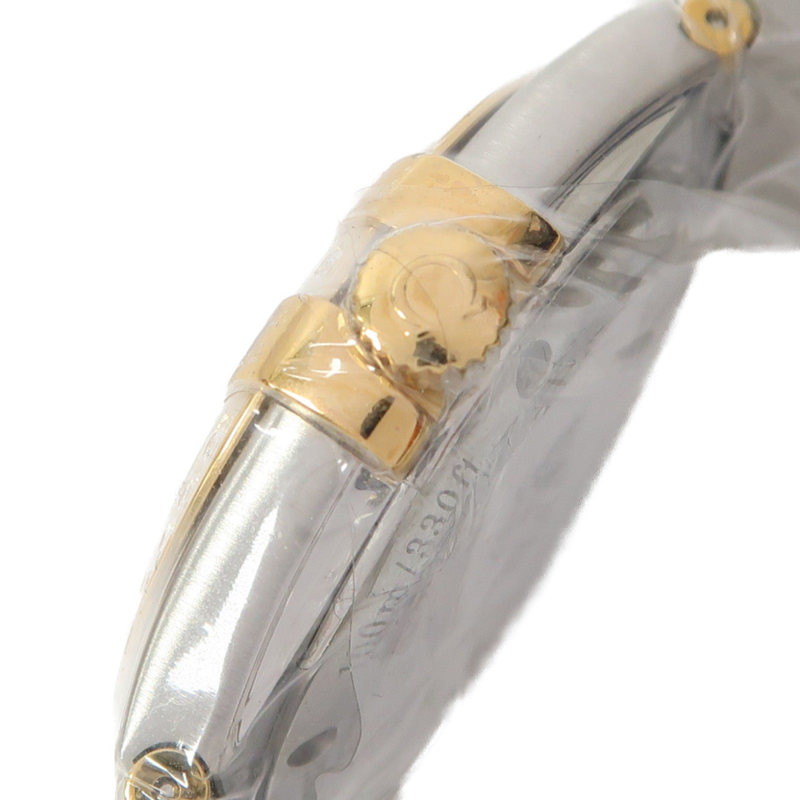 OMEGA Constellation 18K黃金/不鏽鋼/鑽石手錶自動機芯金色