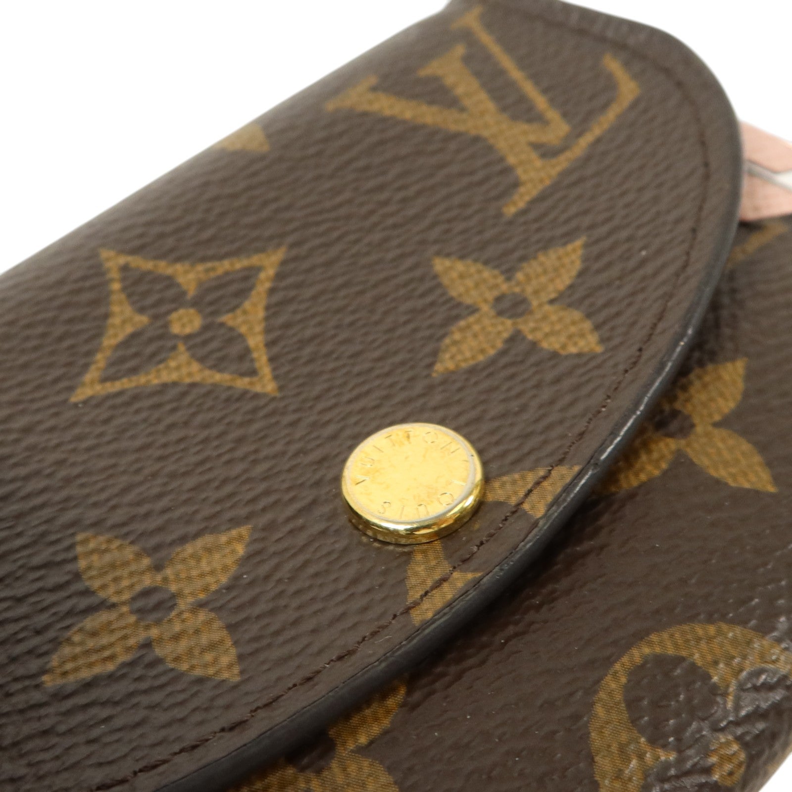 LOUIS VUITTON Monogram Rosalie Coin Purse金扣零錢包