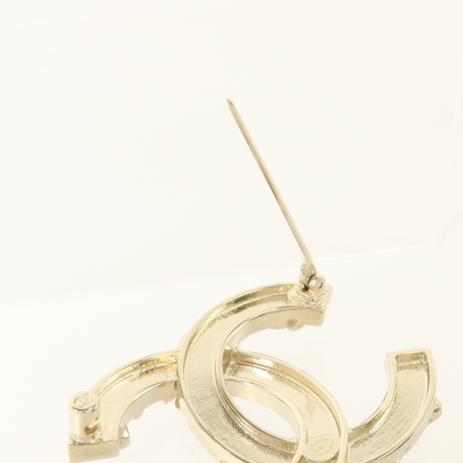 CHANEL 金屬/PVC Brooch胸針