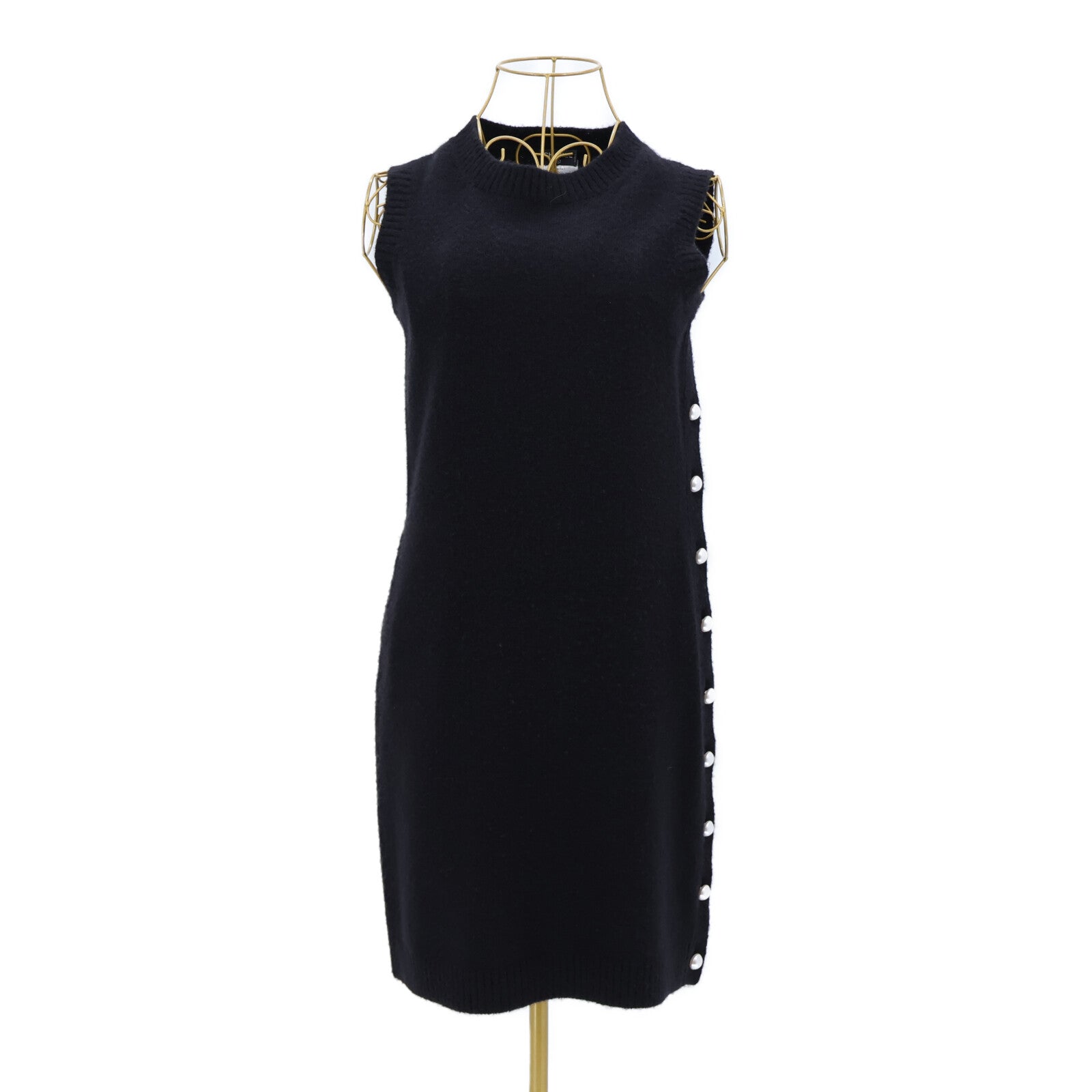 CHANEL Sleeveless Pearl Dress連身裙