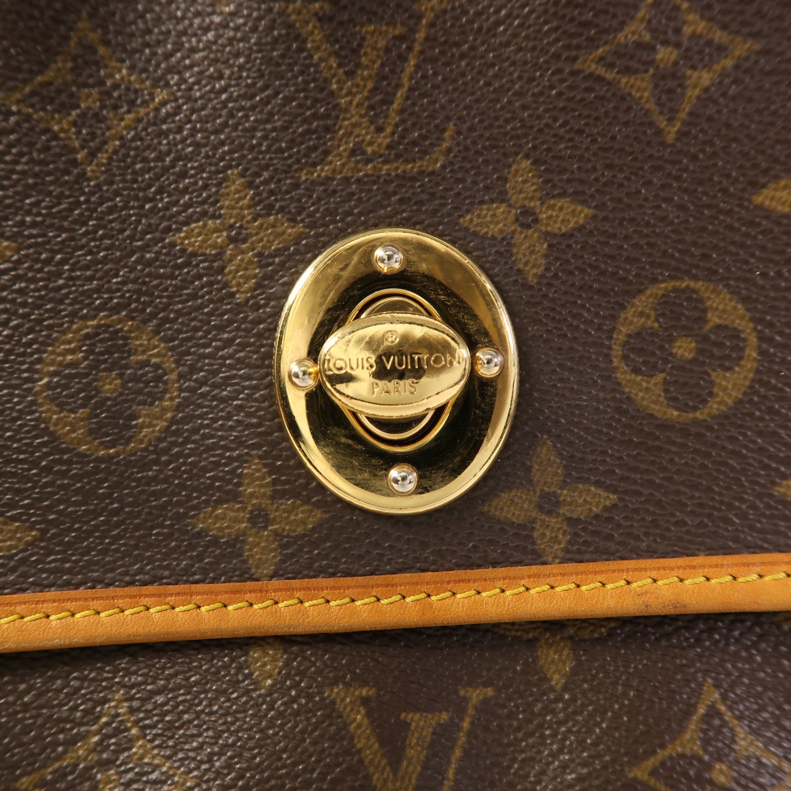 LOUIS VUITTON Monogram Tikal GM金扣肩背袋