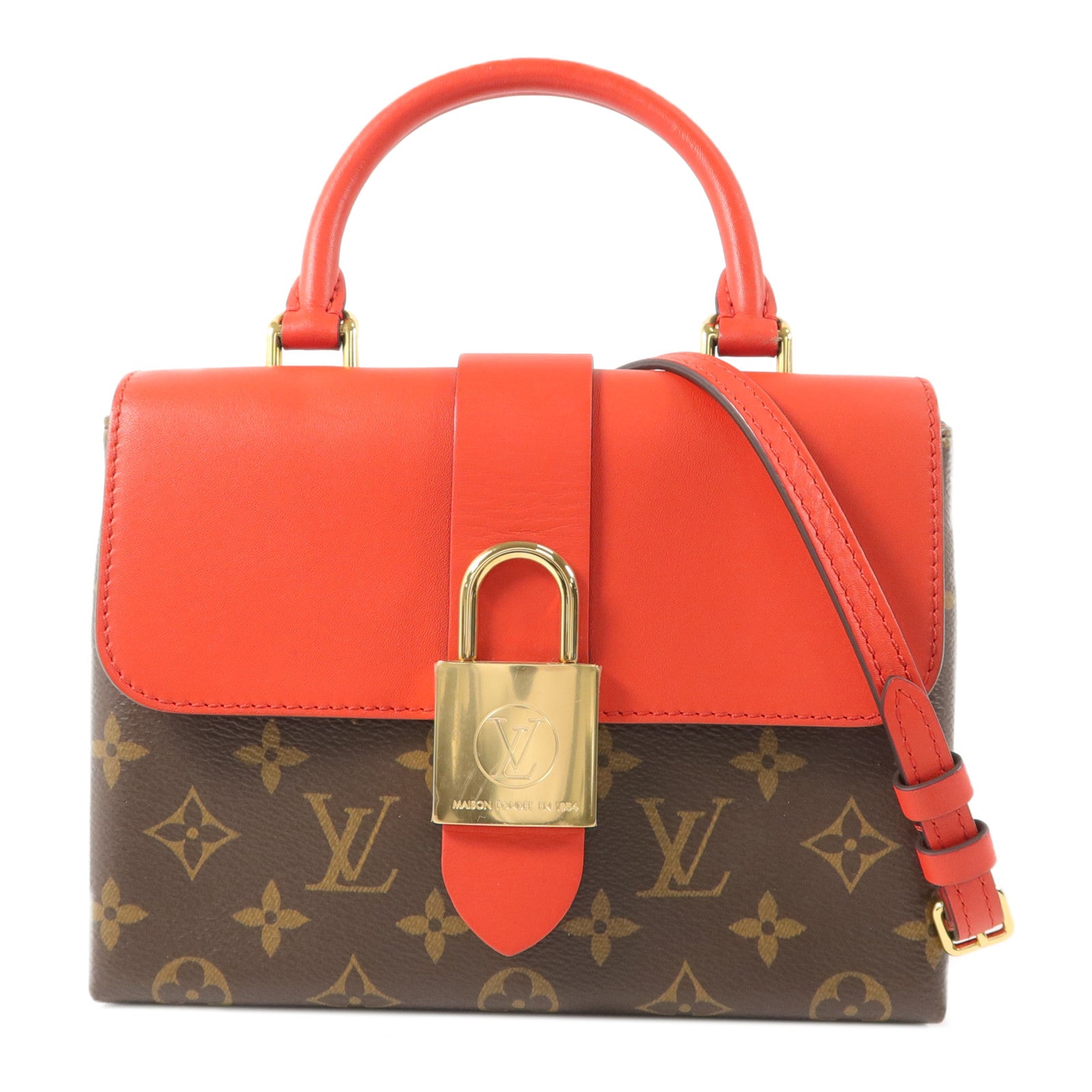 LOUIS VUITTON Monogram Locky BB手挽肩背兩用袋