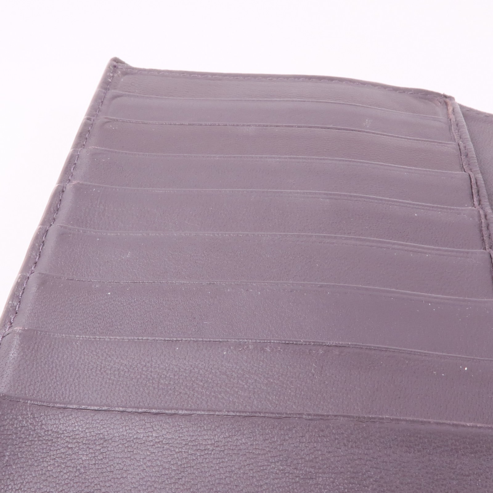 BOTTEGA VENETA 織紋皮革Wallet銀扣錢包