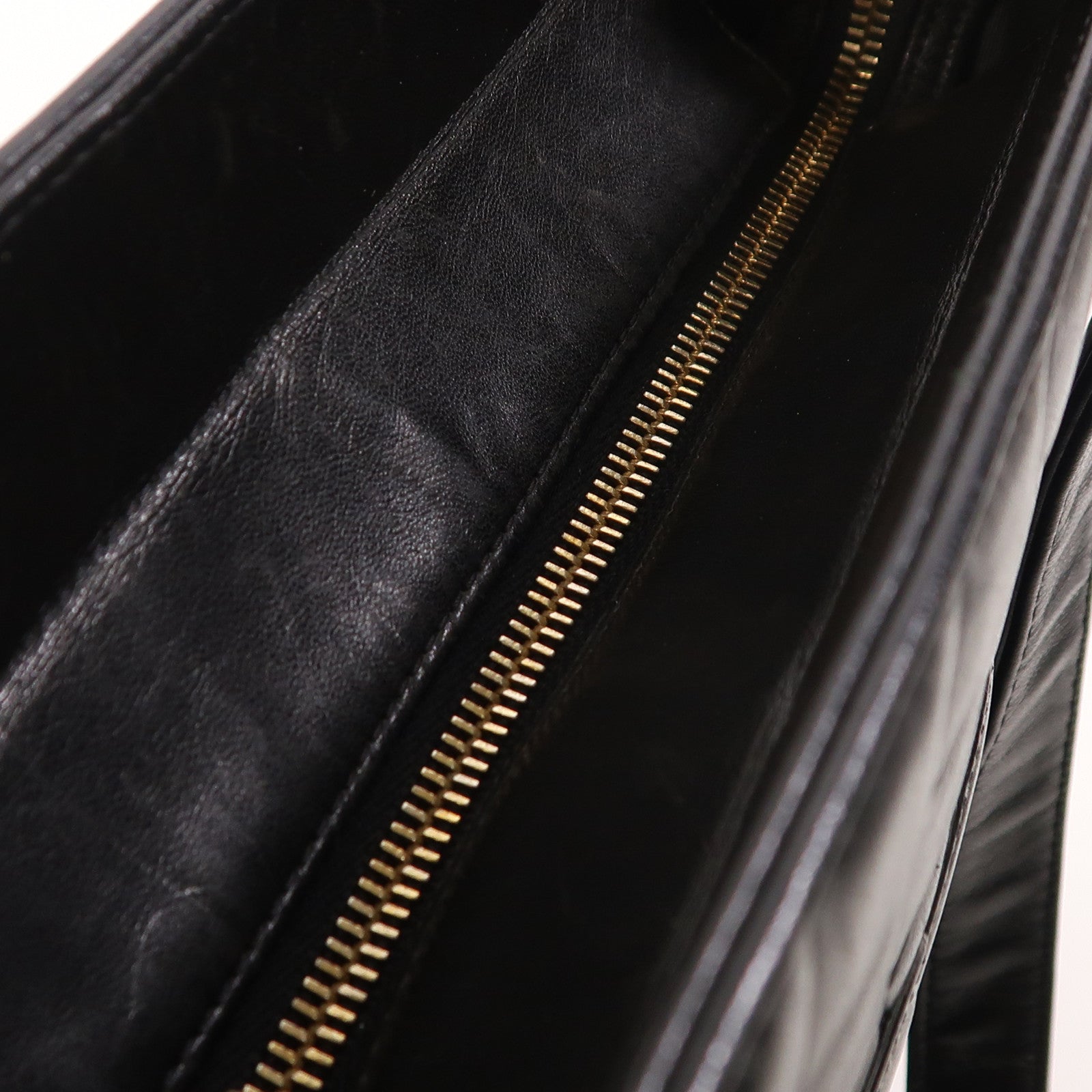 CHANEL 牛皮皮革Vintage Shoulder Bag金扣肩背袋