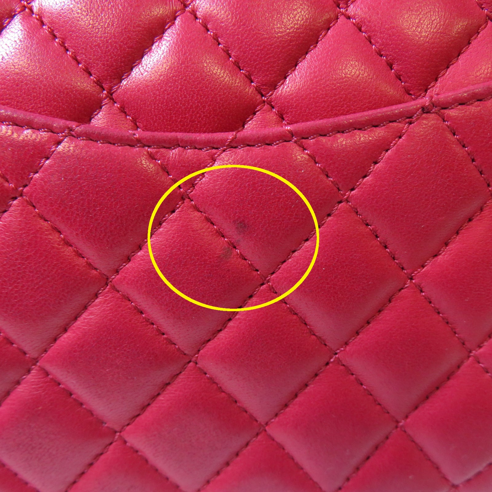 CHANEL 【激減優惠】菱格羊皮皮革Valentine Chain Shoulder Bag金扣鏈帶肩背袋粉紅色