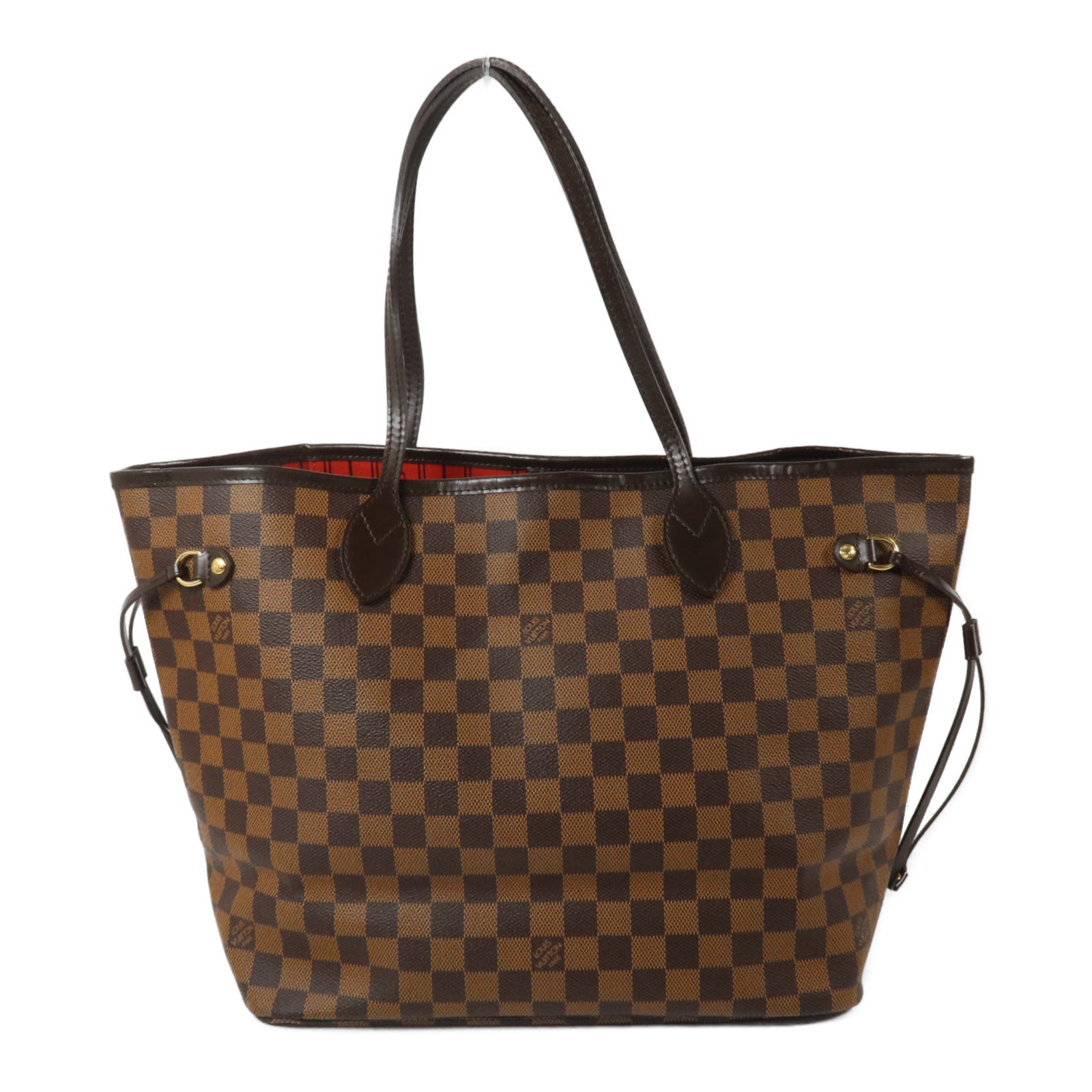 LOUIS VUITTON Damier Neverfull MM手挽袋
